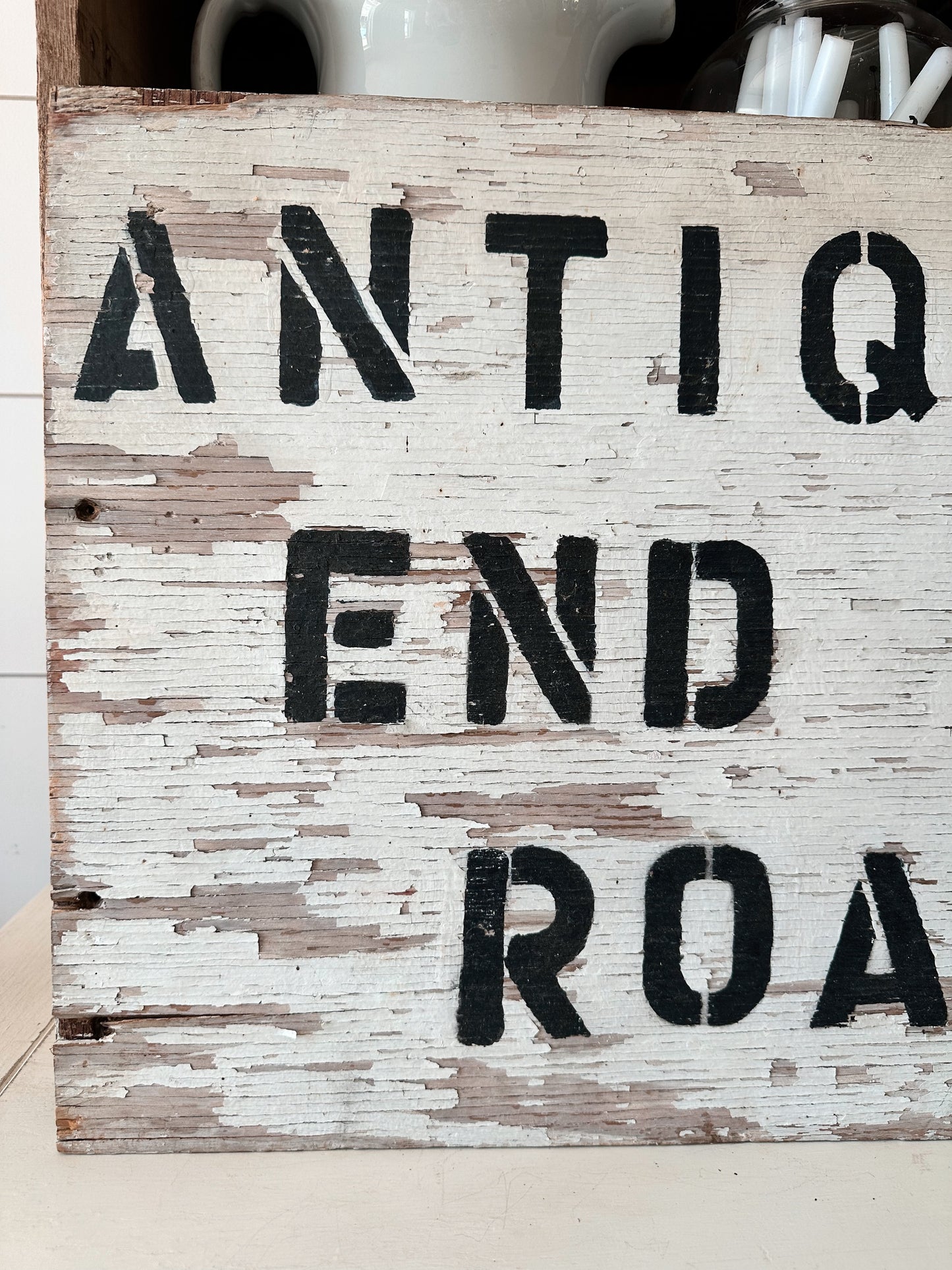 Authentic Chippy Antiques Sign