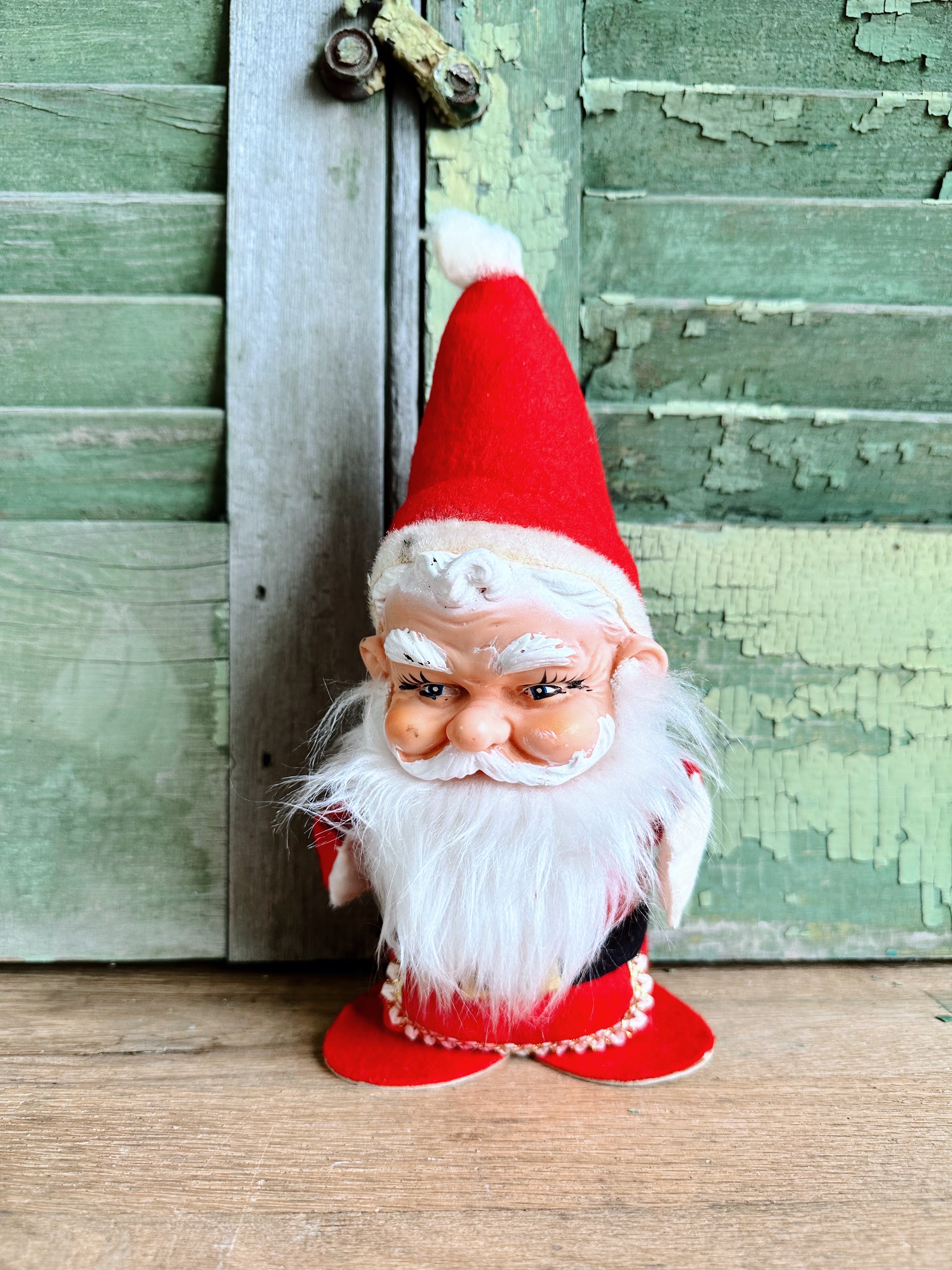 Cute Little Vintage Gnome Santa