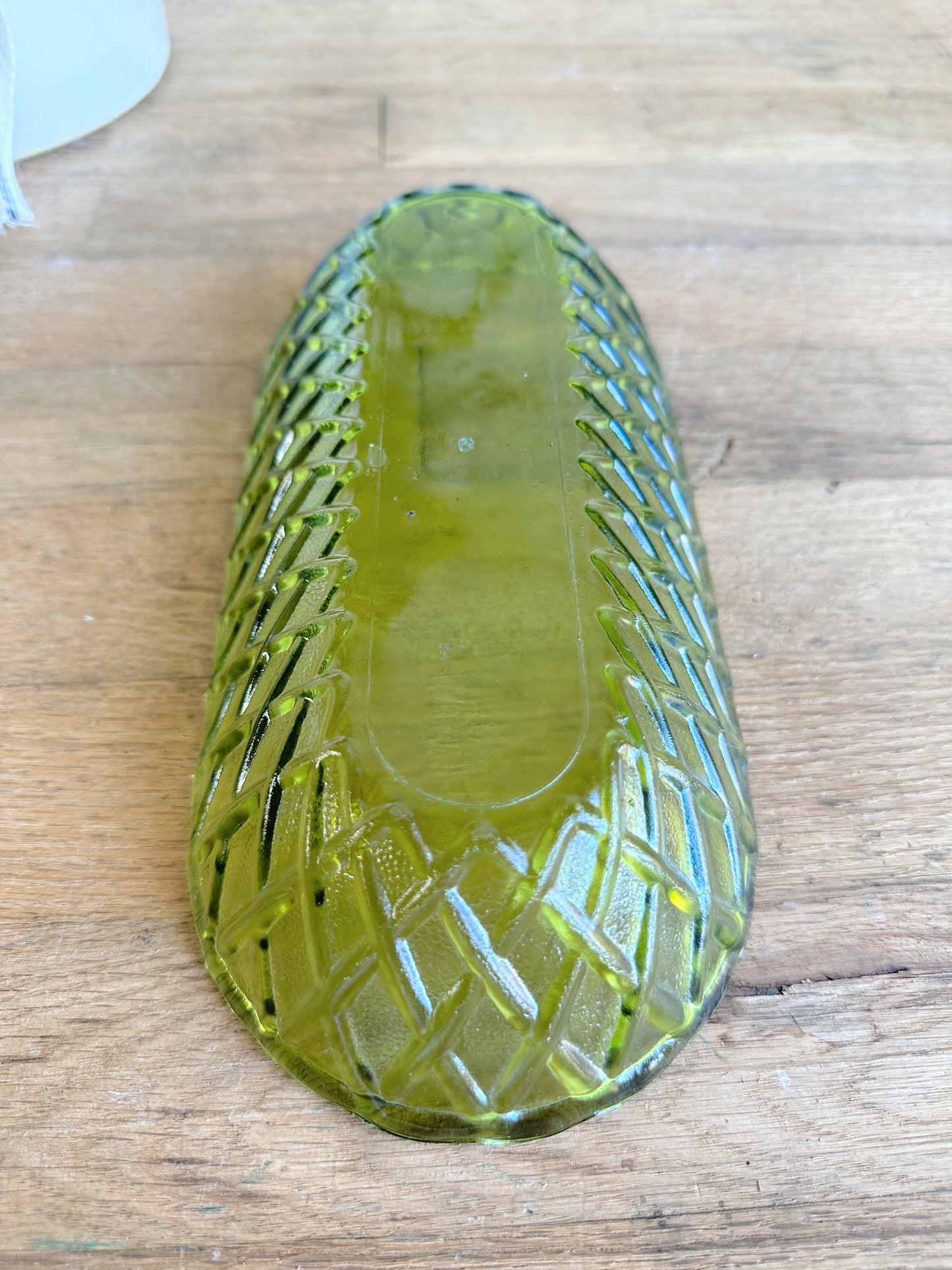 You Choose the Scent - Green Glass Vintage Vessel Candle