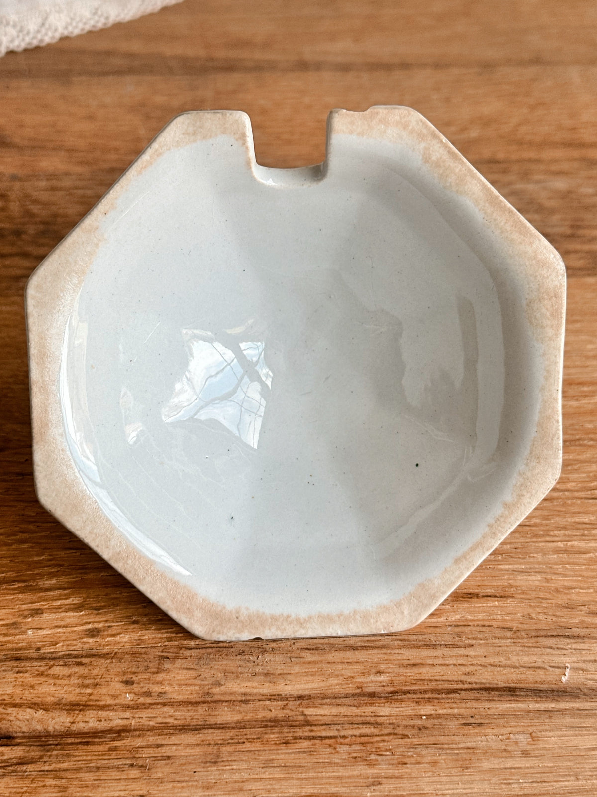 Antique Ironstone Sauce Tureen