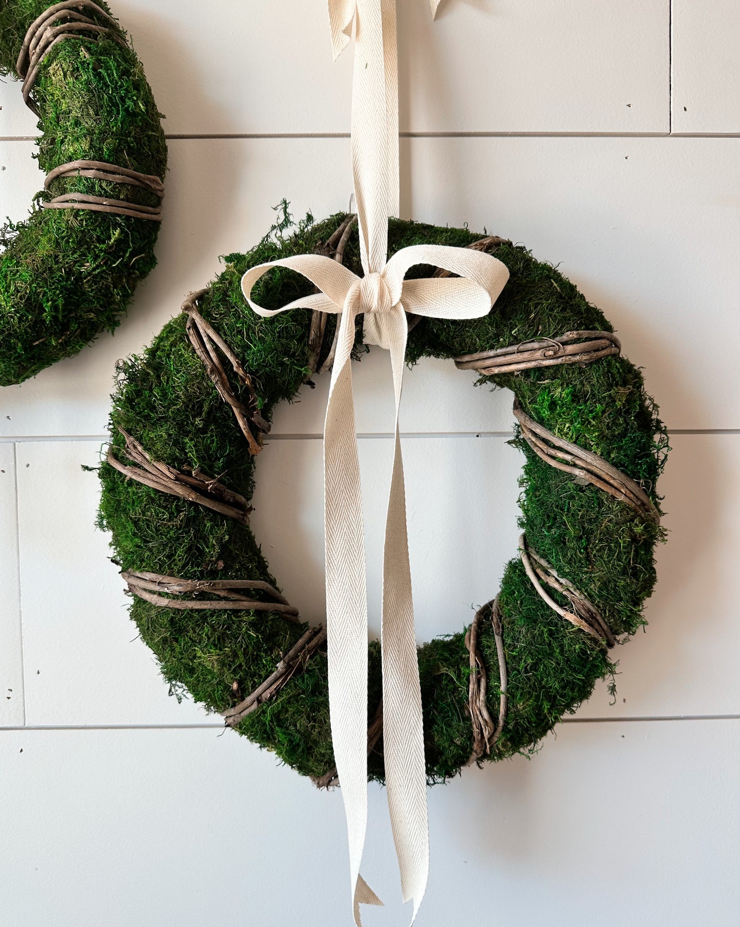 Moss & Grapevine Wreaths