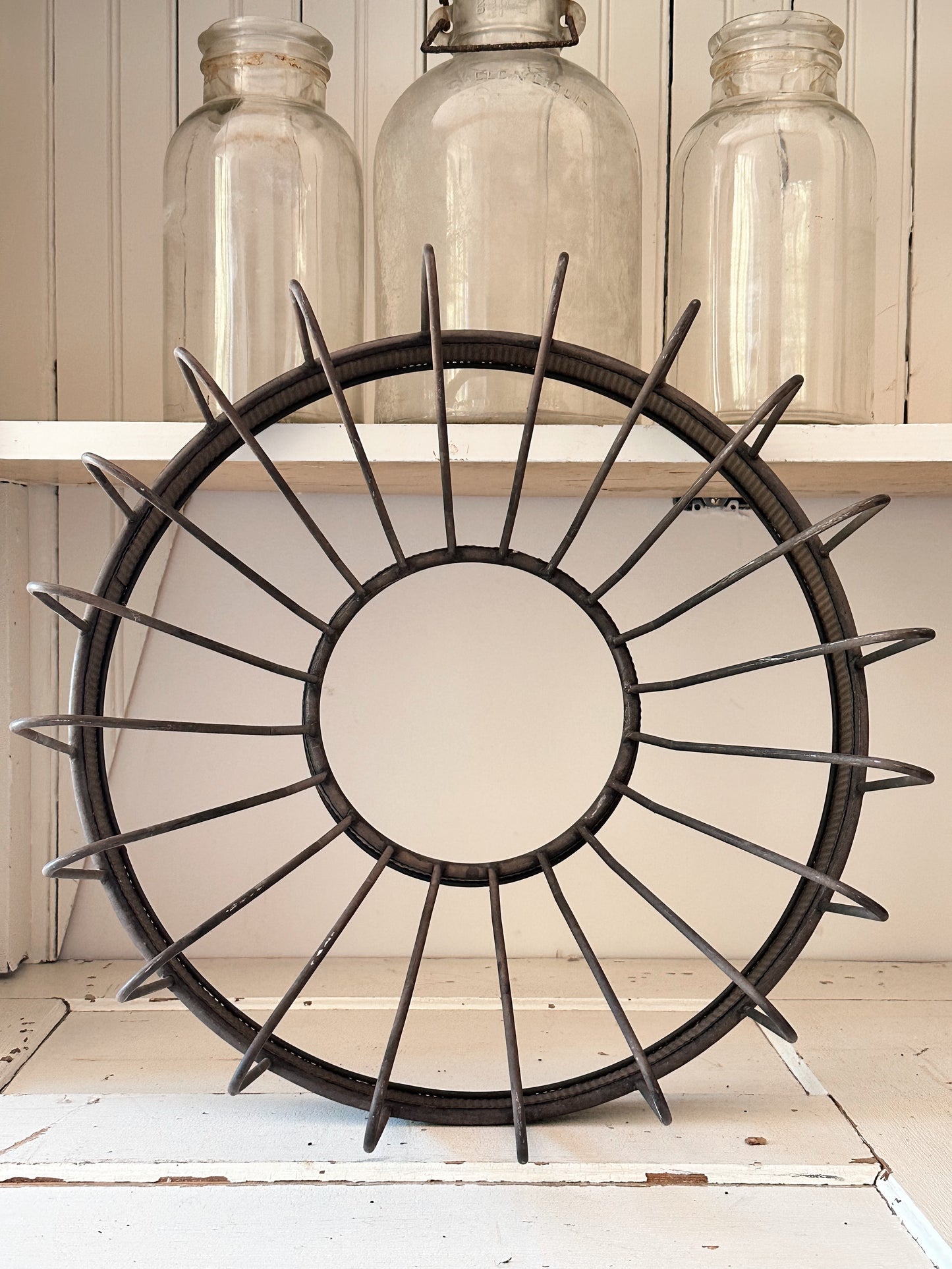 Large Found Plate Rack