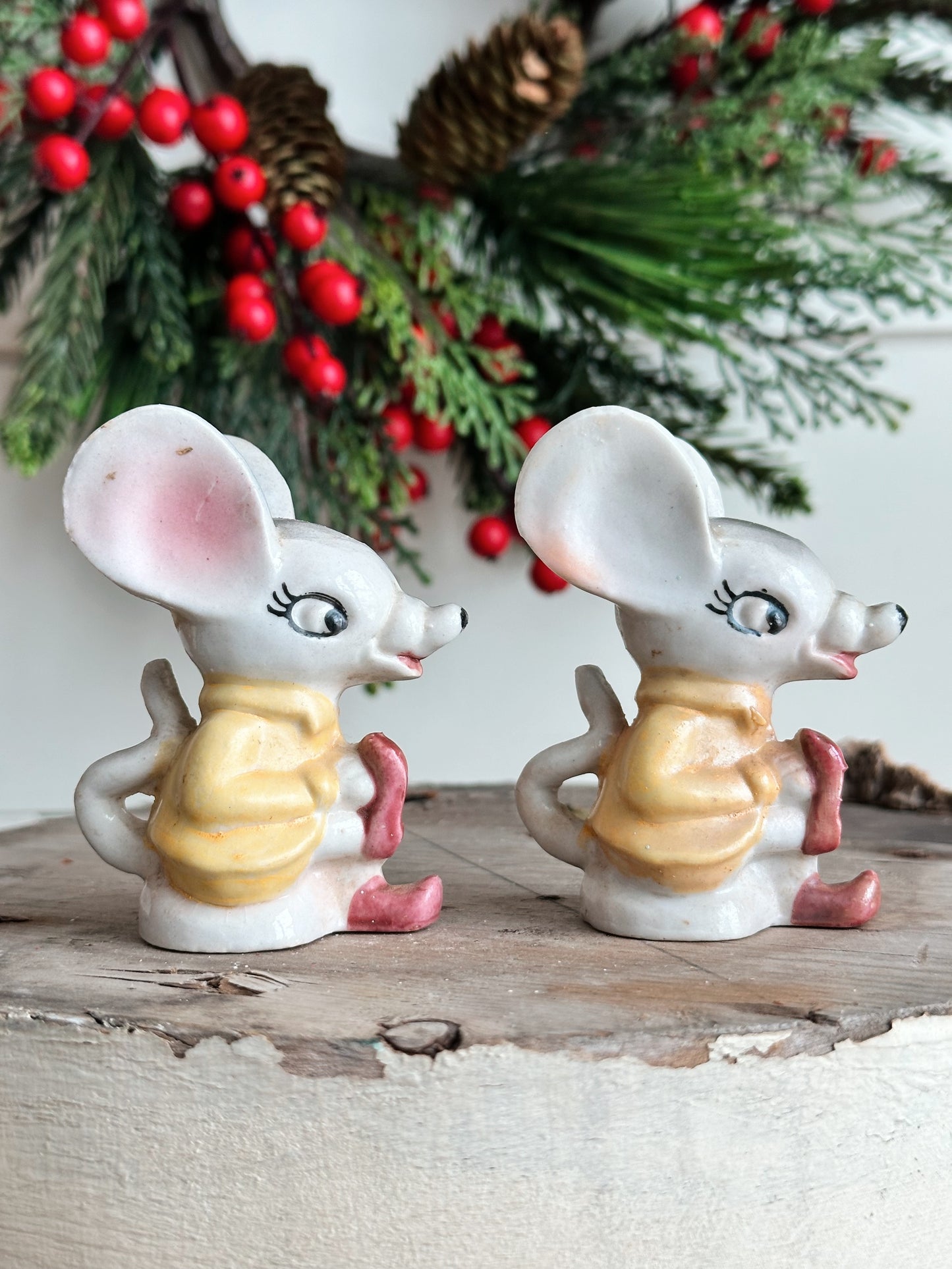 Pair of Vintage Mice, Japan