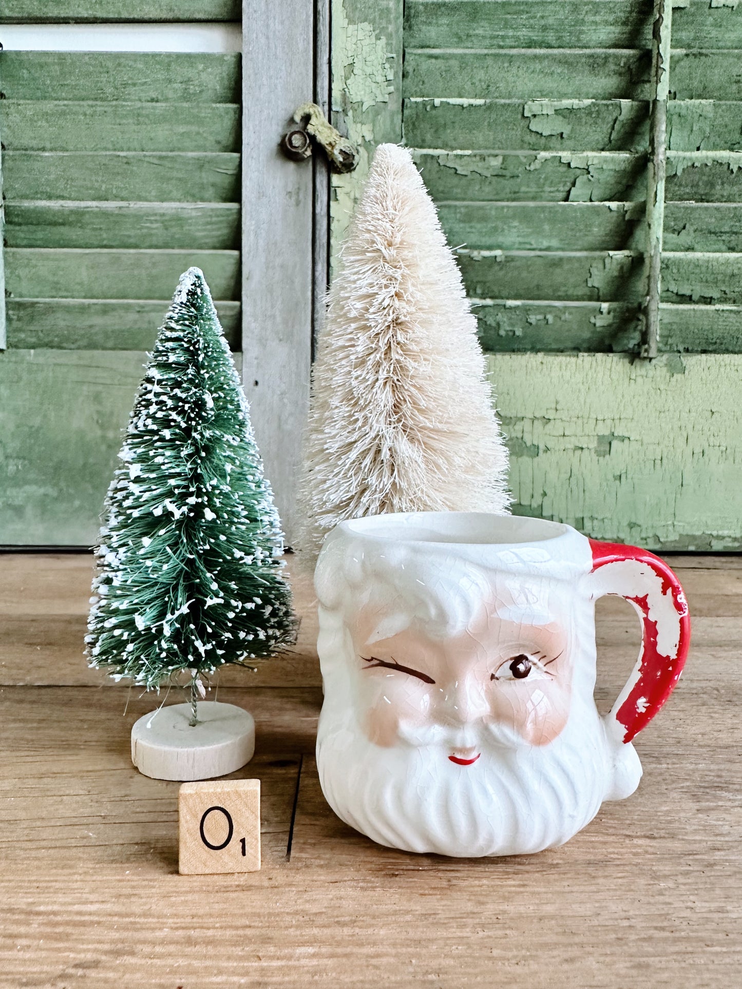 Vintage Santa Mug