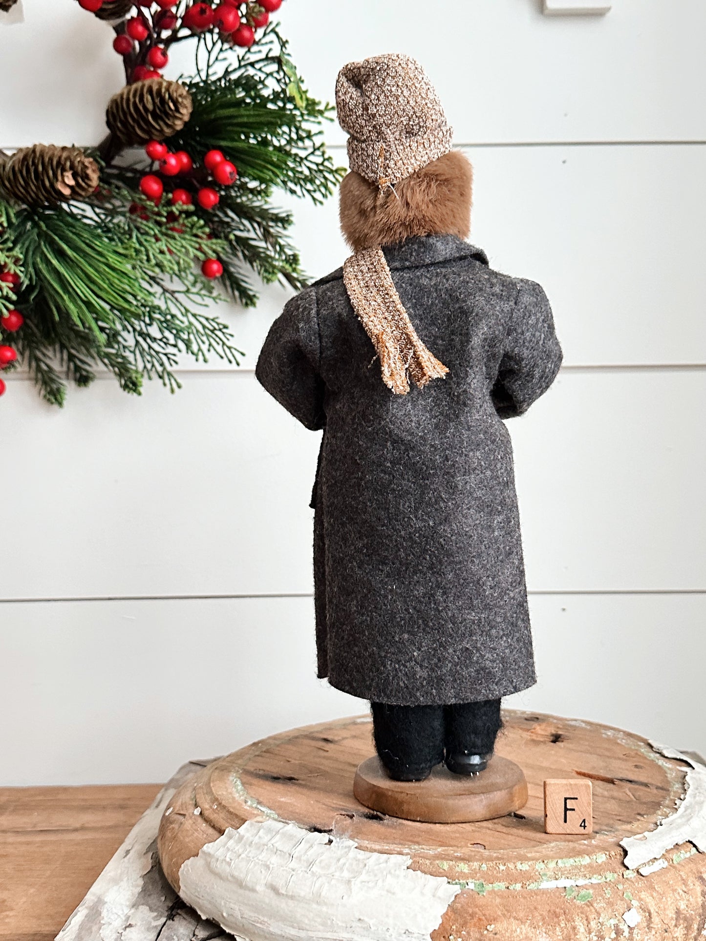 Vintage Victorian Style Caroler