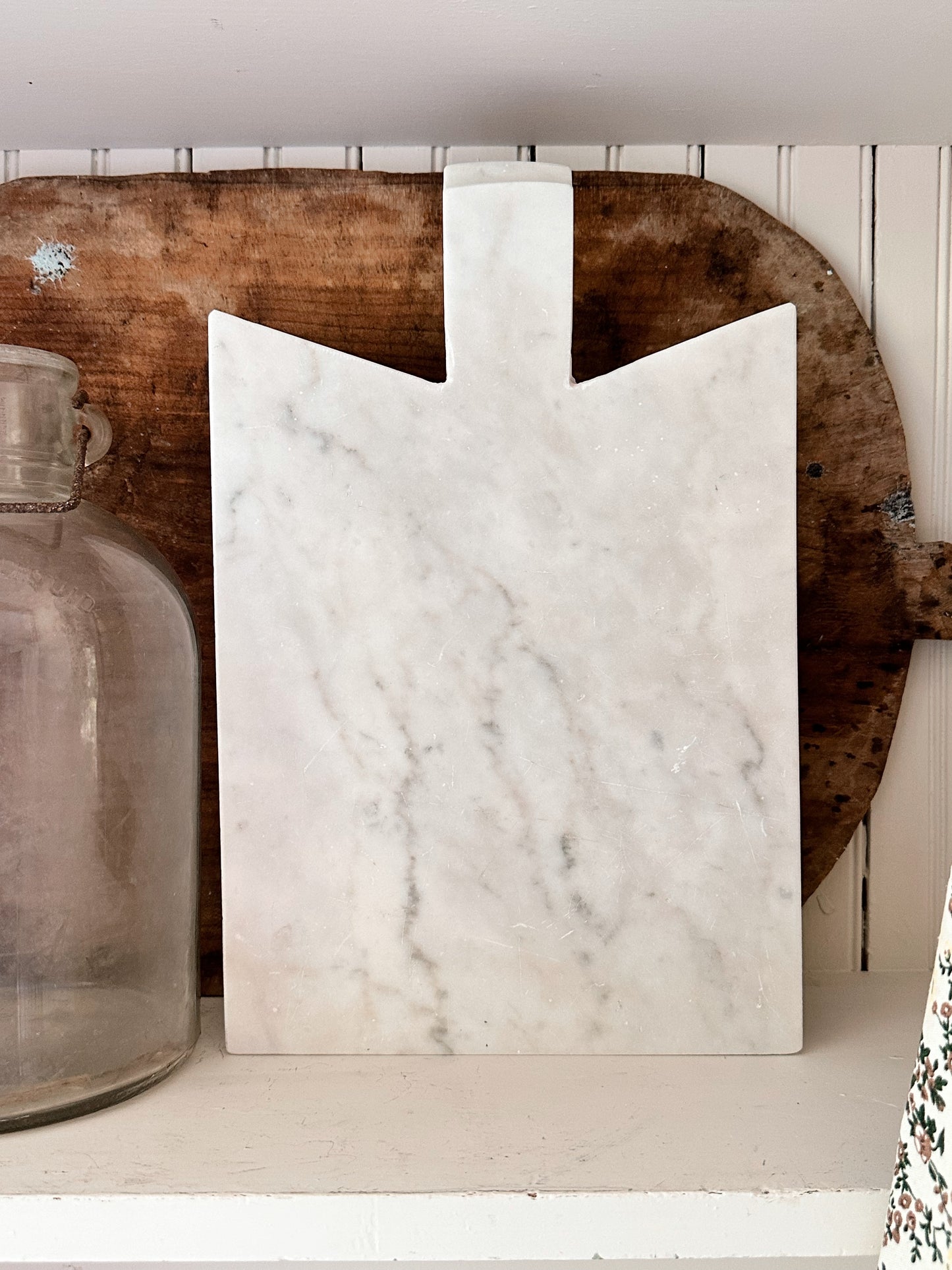 Reclaimed Marble Cheese Board