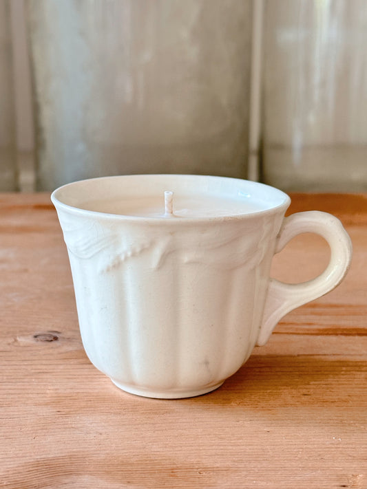 Cinnamon Strudel Candle in an Ironstone Mug