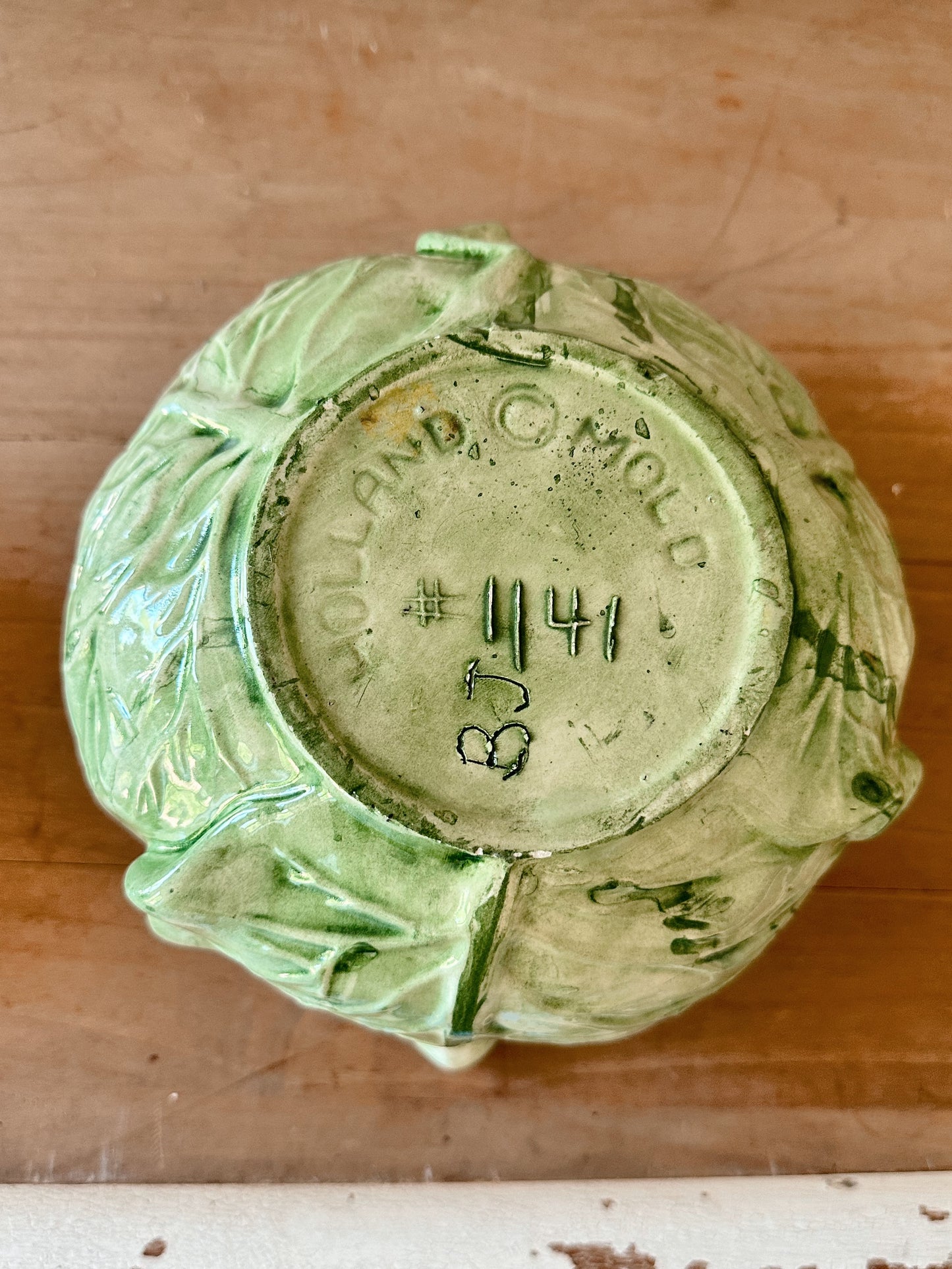 Vintage Holland Mold Cabbage