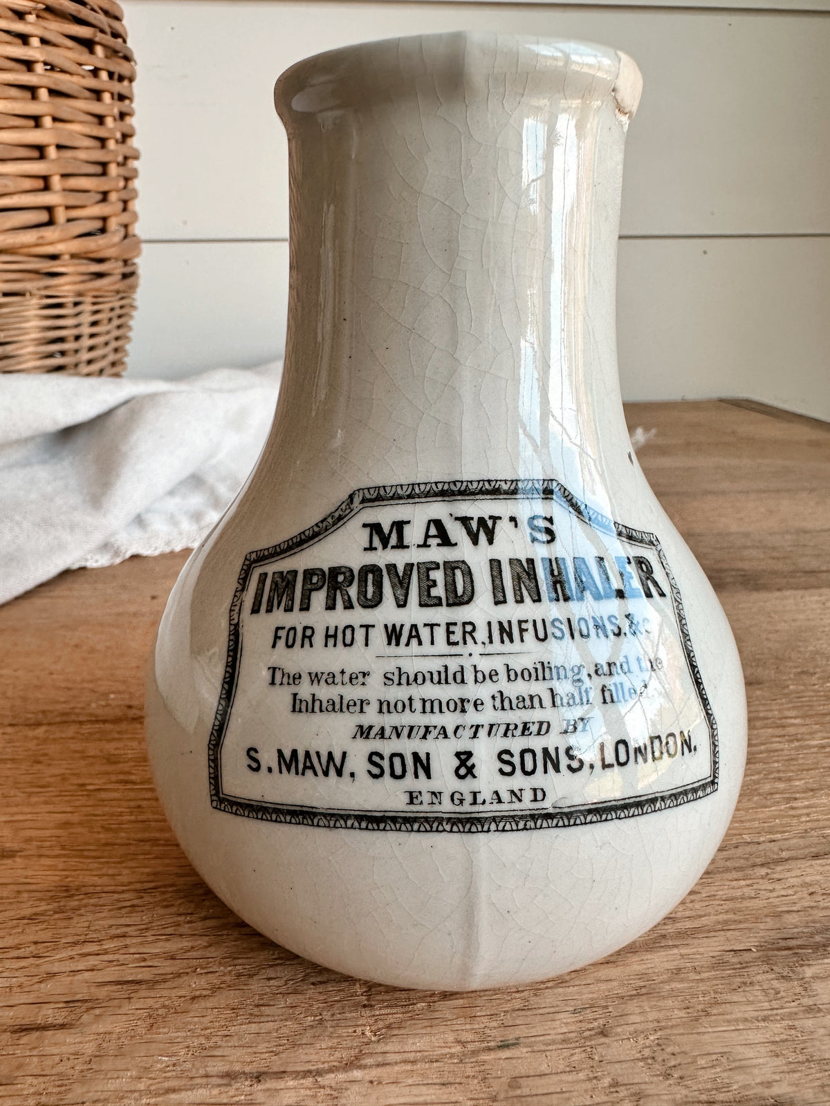 Antique Maw’s Inhaler