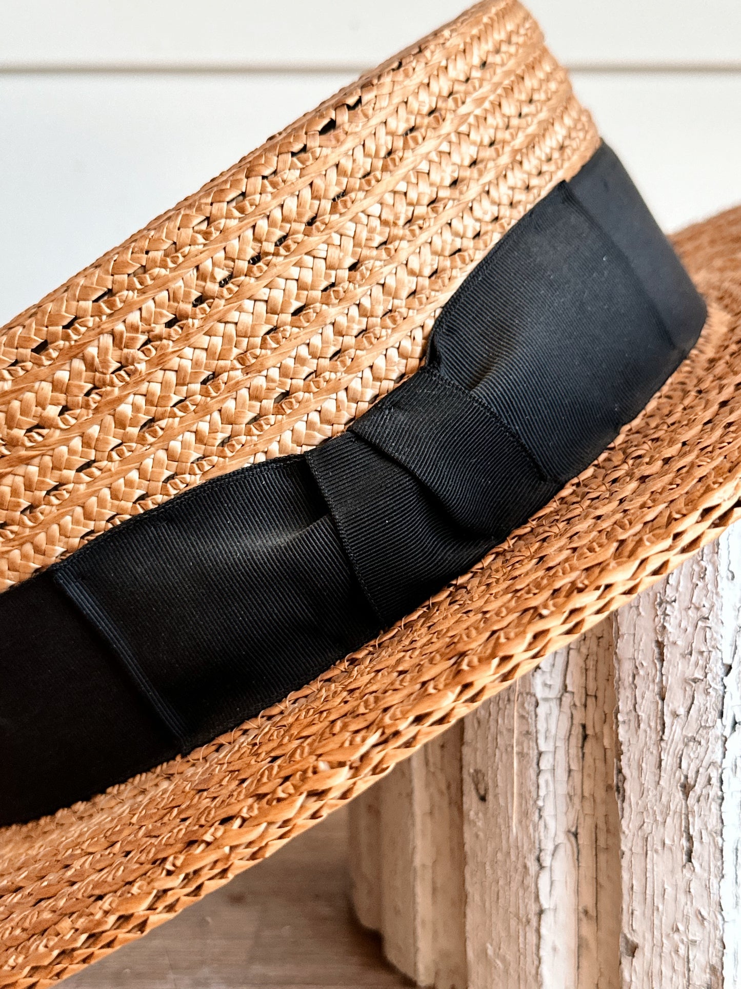 Vintage Woven Hat, Adam, Sea Breeze