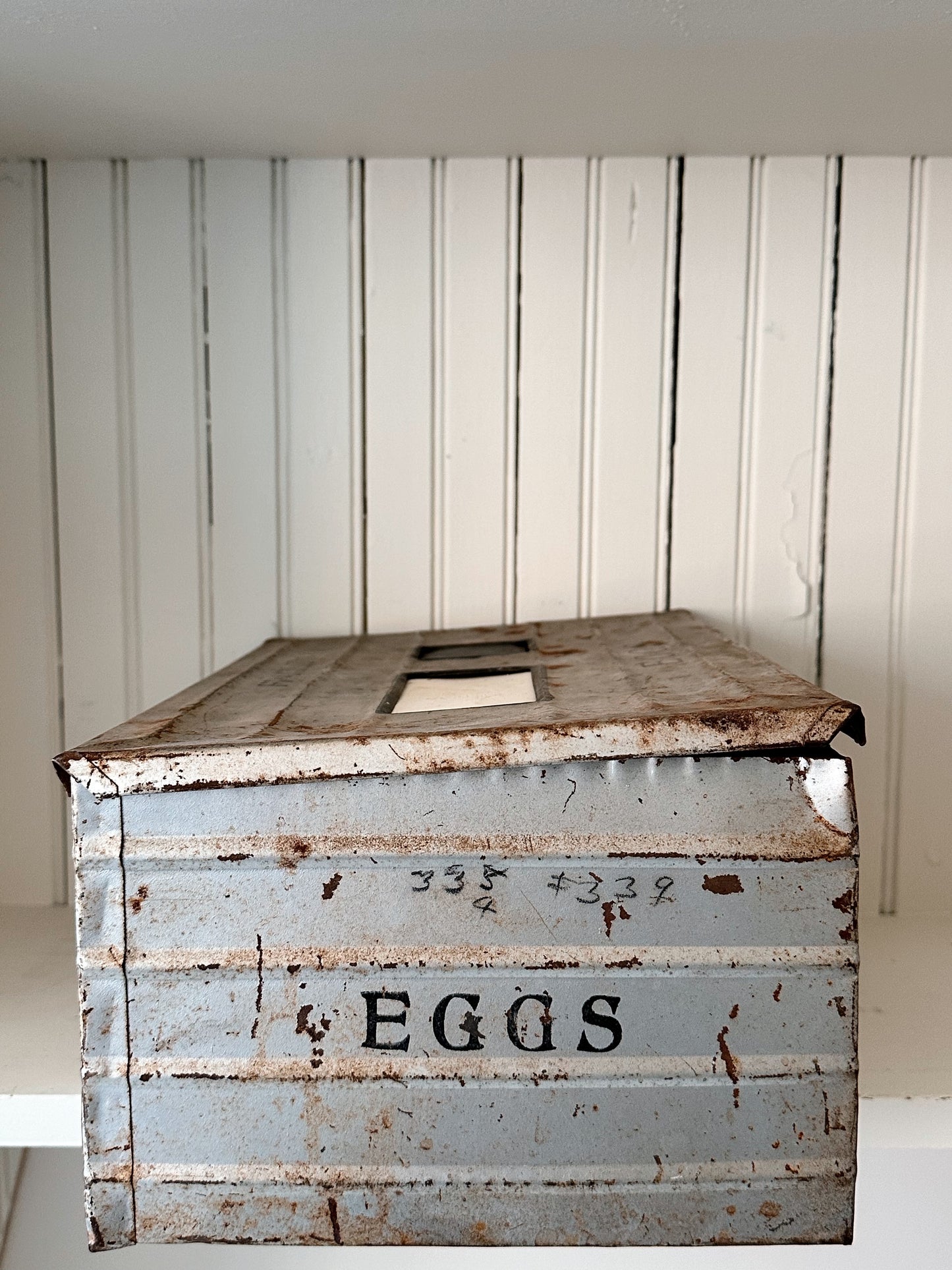 Vintage Egg Shipping Box