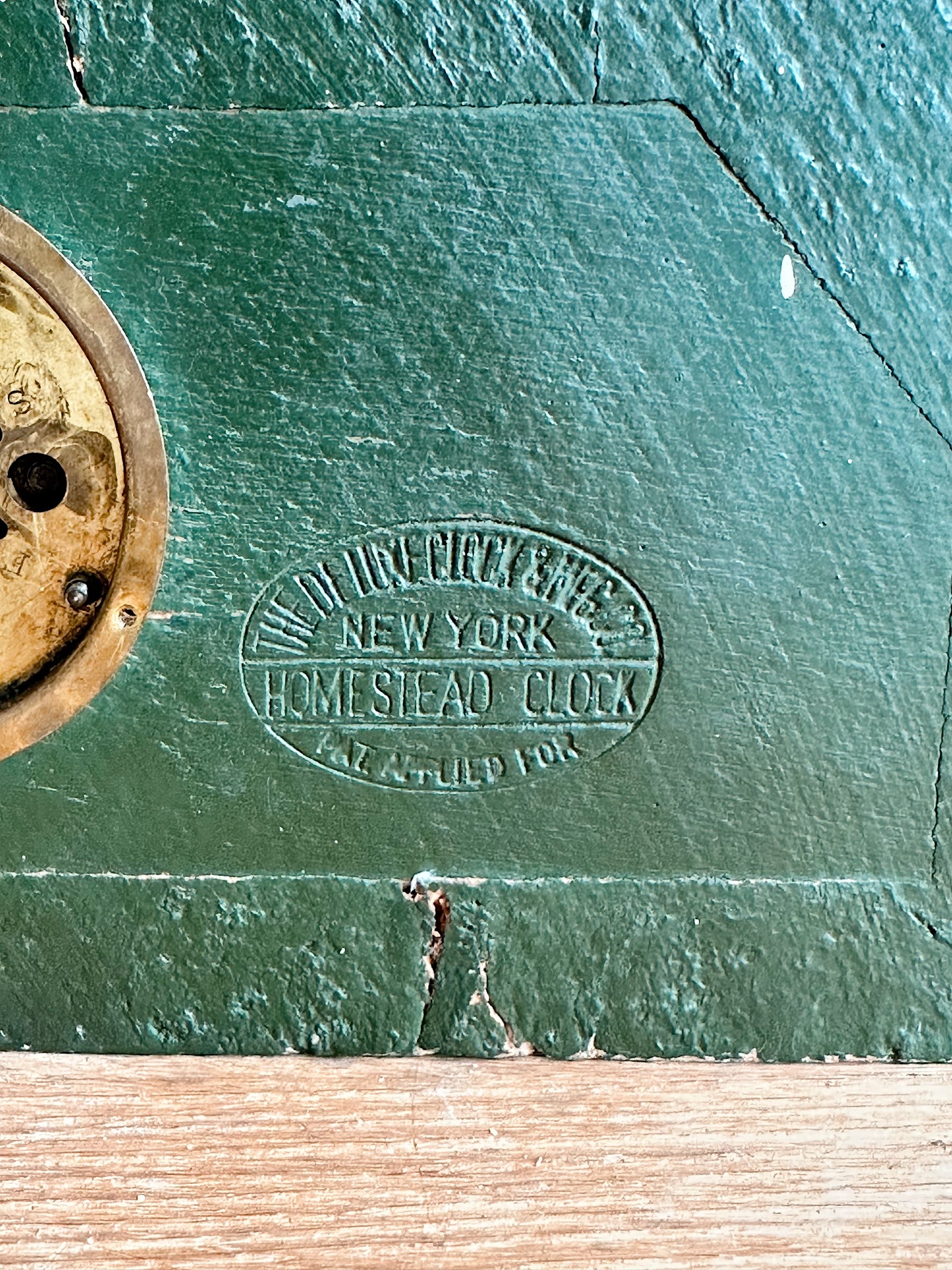 Vintage Homestead Cottage Clock