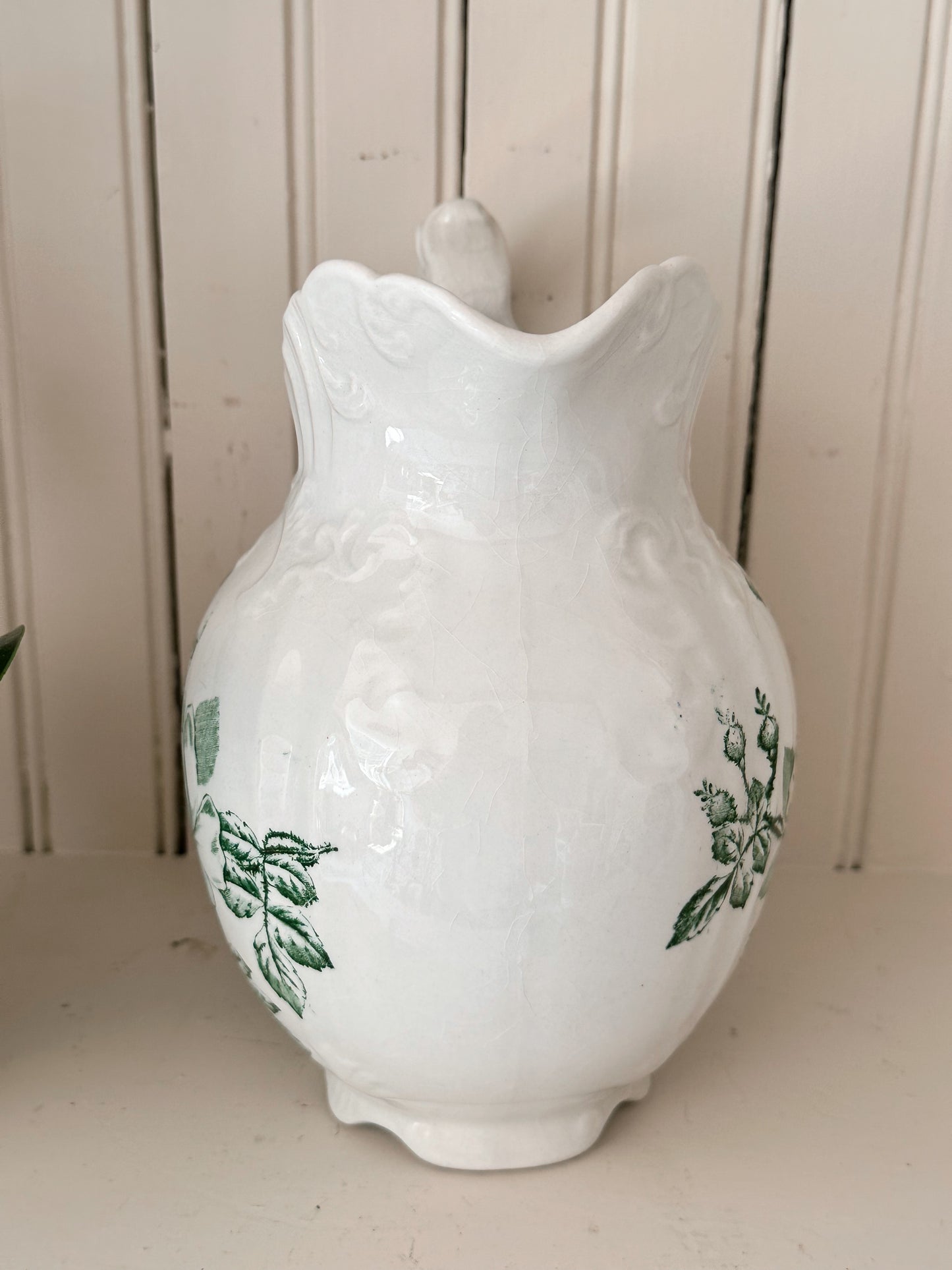 Antique Transferware Pitcher