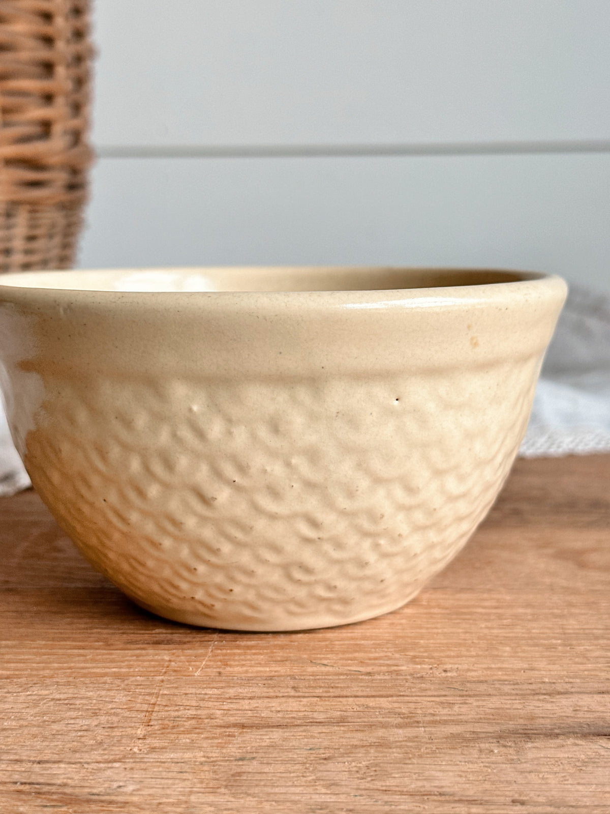 Petite Vintage Stoneware Bowl