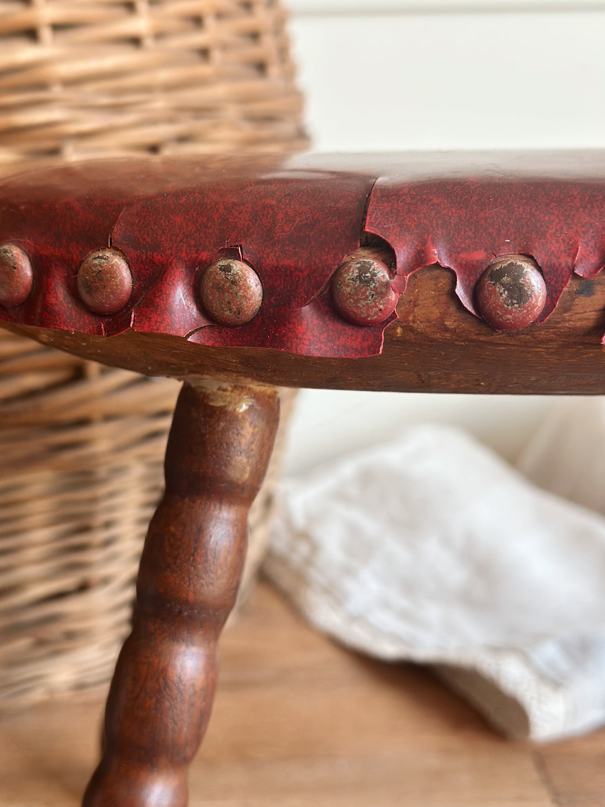 Petite Vintage Stool