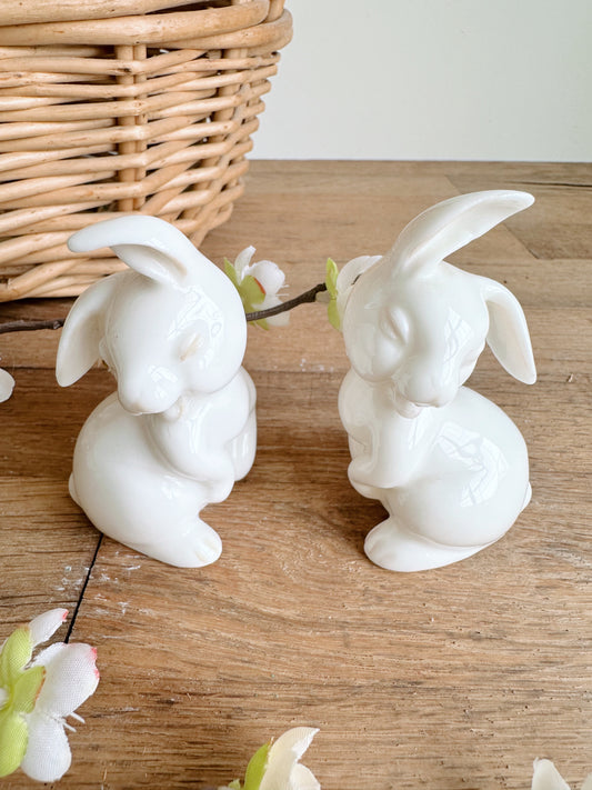 Vintage Lefton Bunny Salt & Pepper Shakers