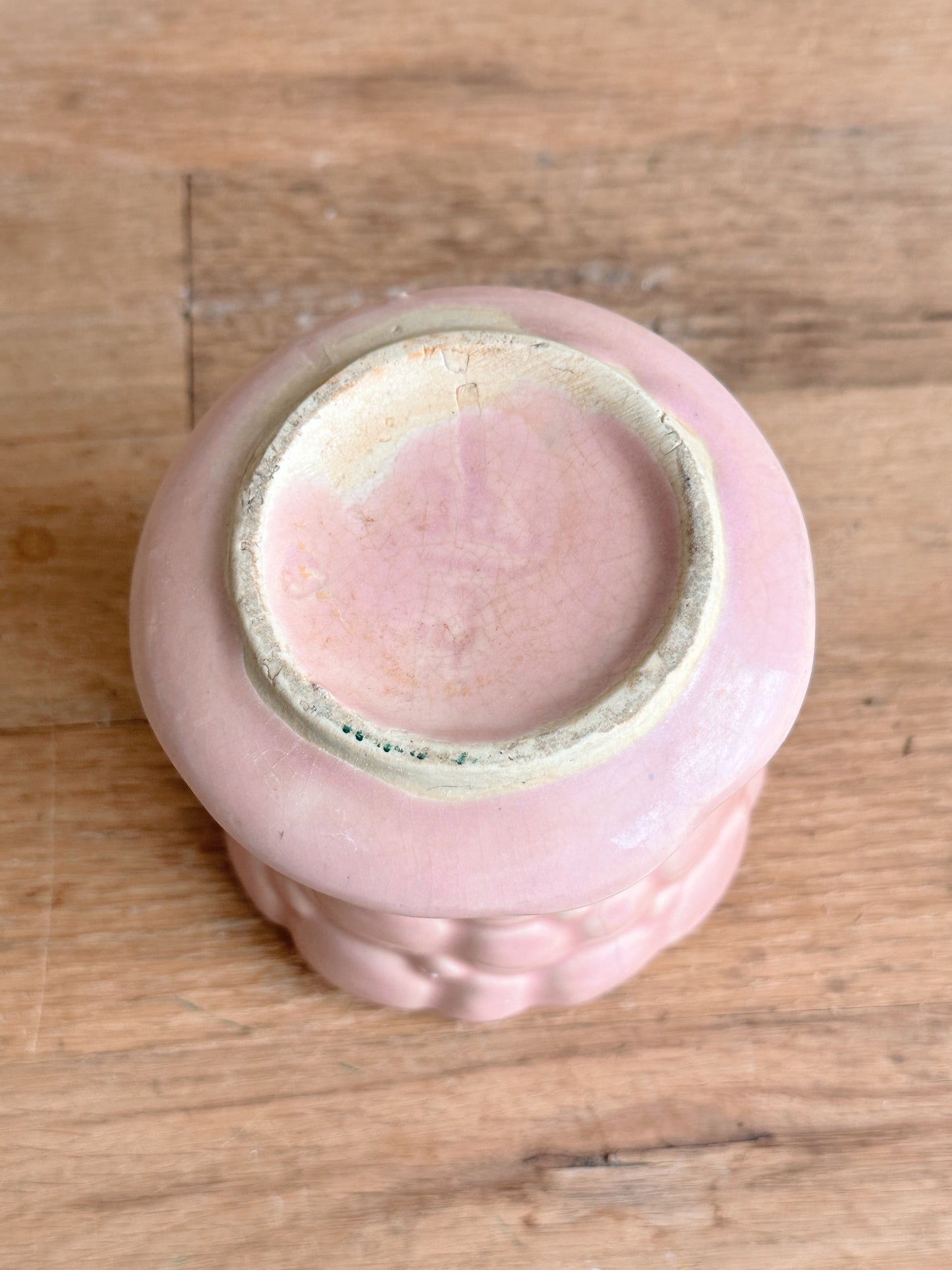 Petite Pink Pottery Flower Pot