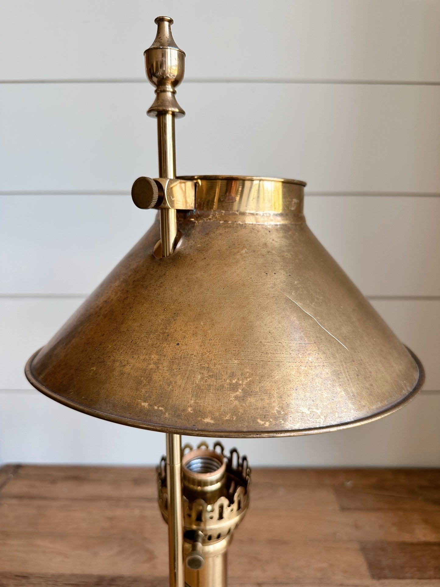 Vintage Brass Lamp