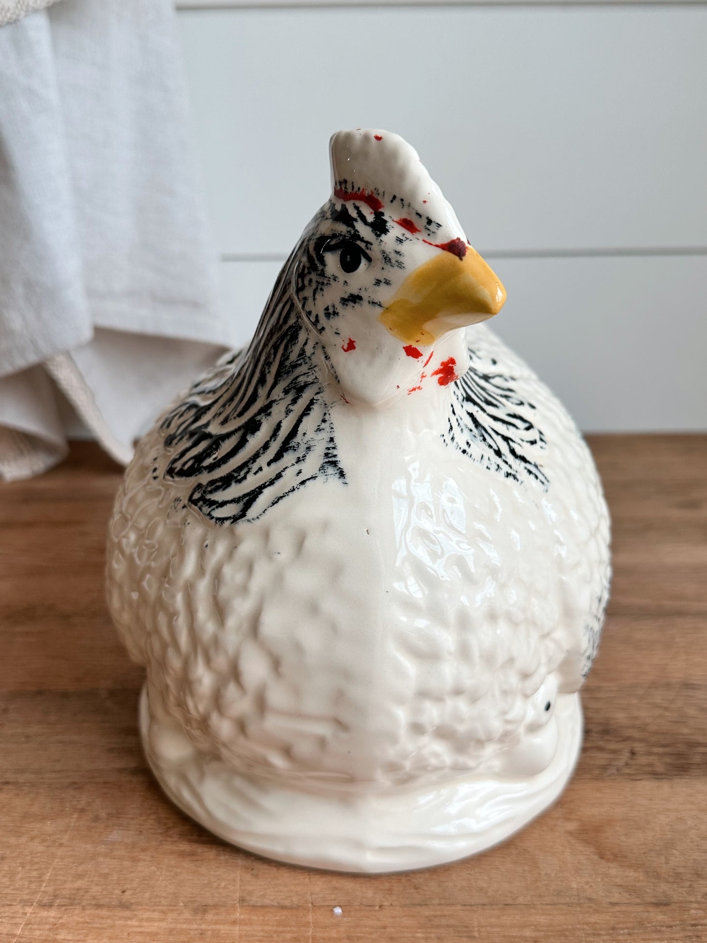 Vintage Morton Pottery Hen & Chick Cookie Jar