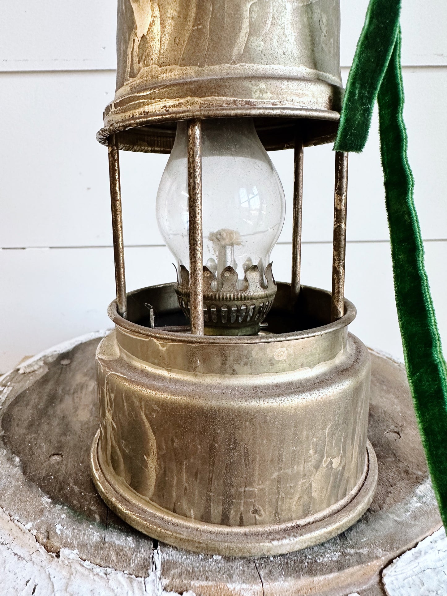 Vintage Sir Humphrey Davey Hurricane Lantern