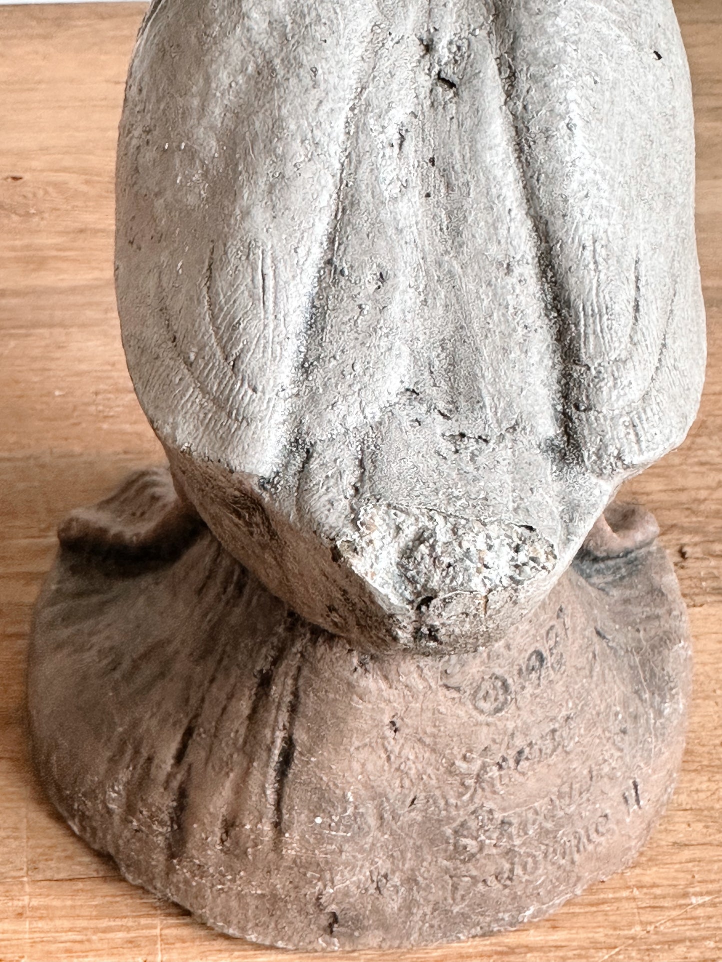 Vintage Concrete Duckling