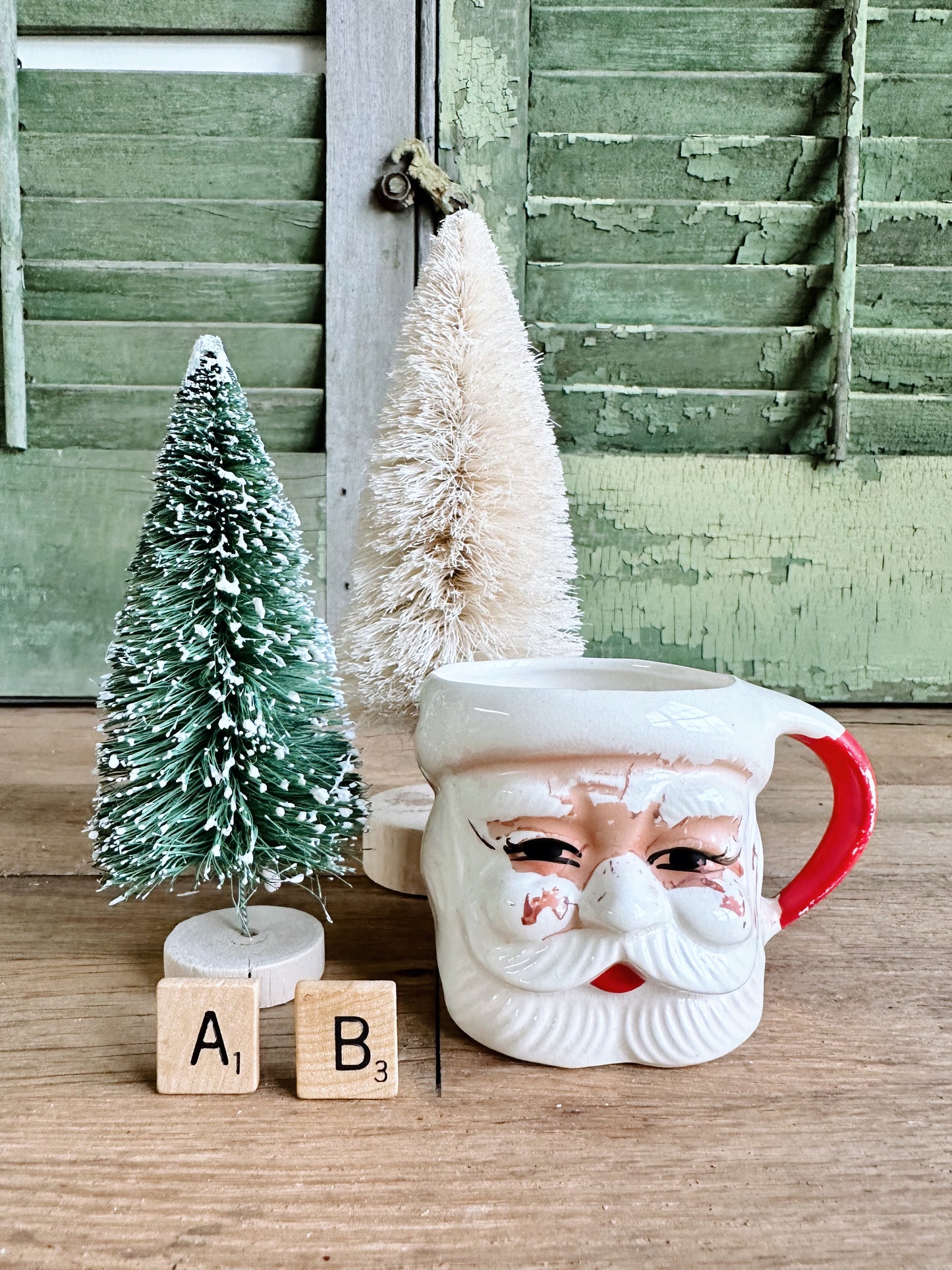 Vintage Santa Mug