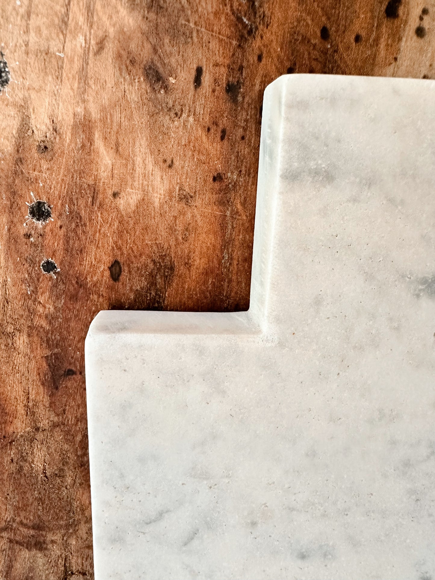 Reclaimed Marble Cheese Board