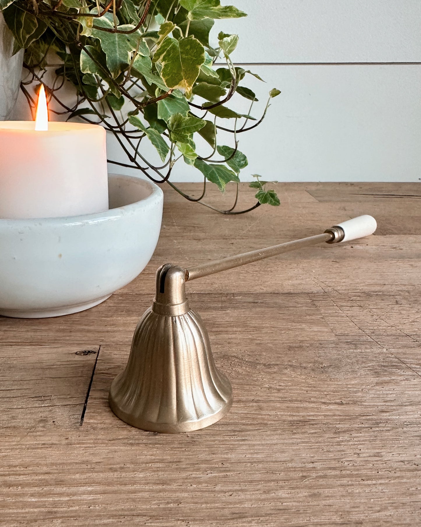 Antiqued Gold Candle Snuffers