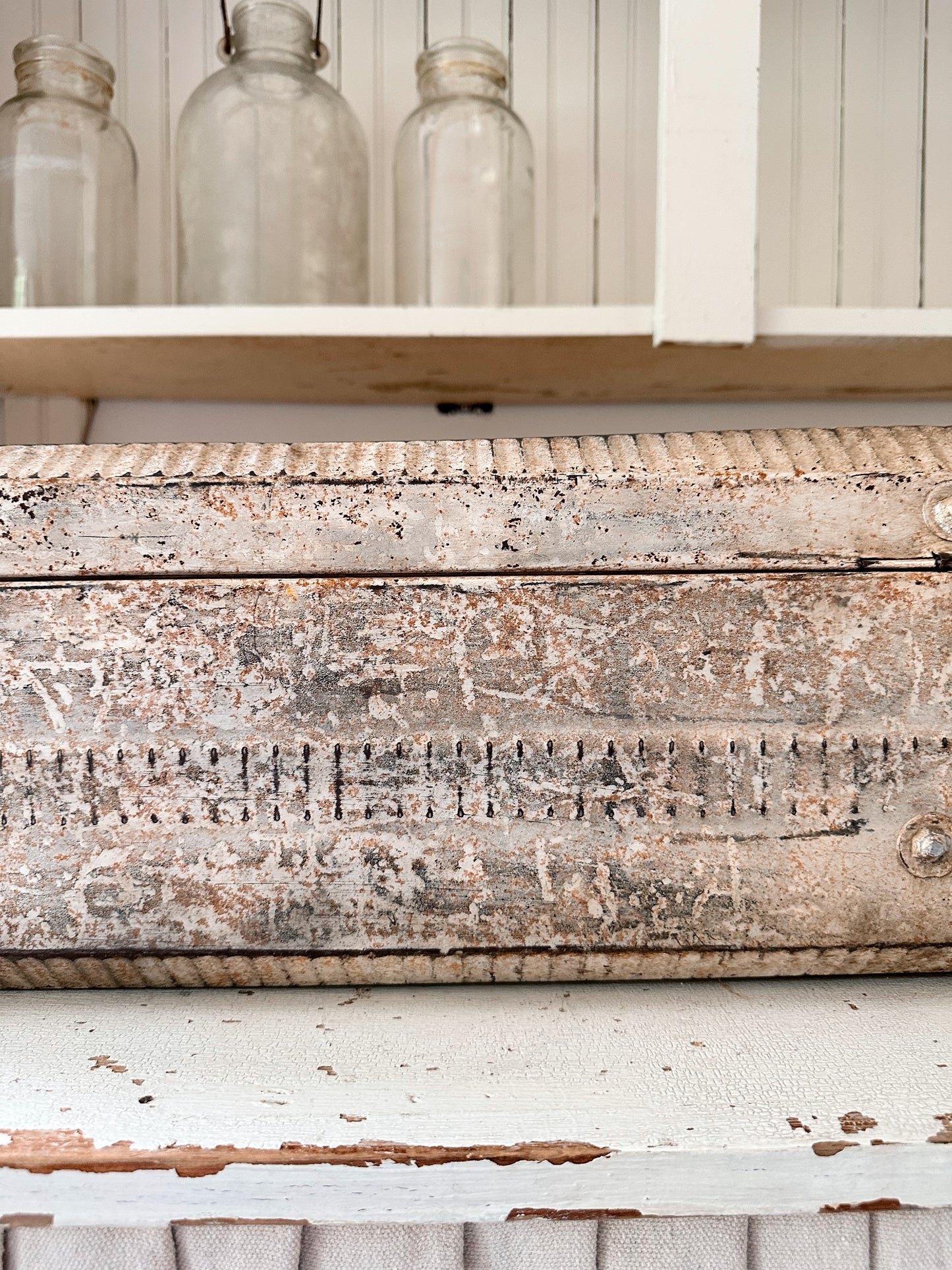 Beautiful Old Metal Trunk