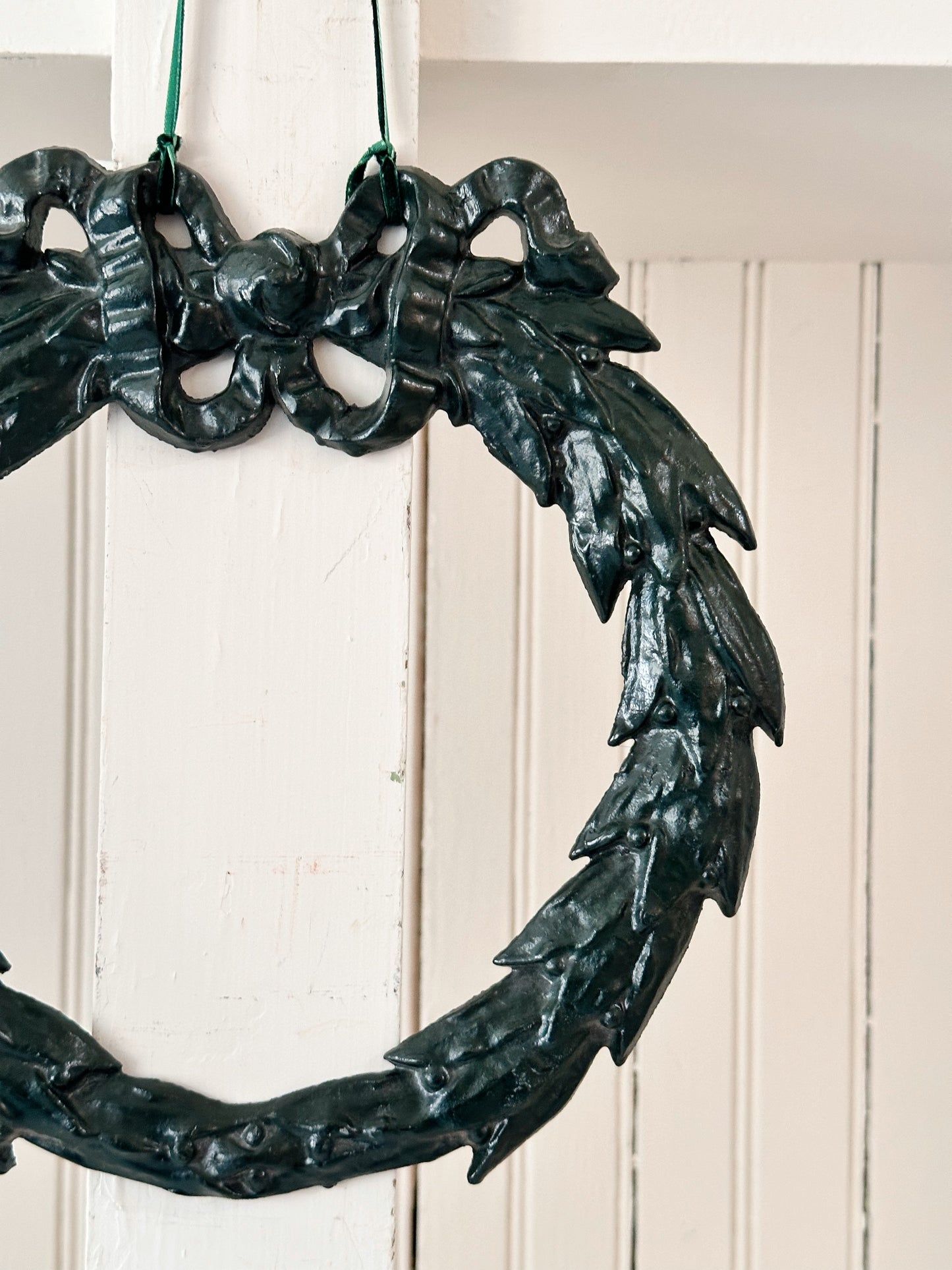 Vintage Cast Iron Wreath