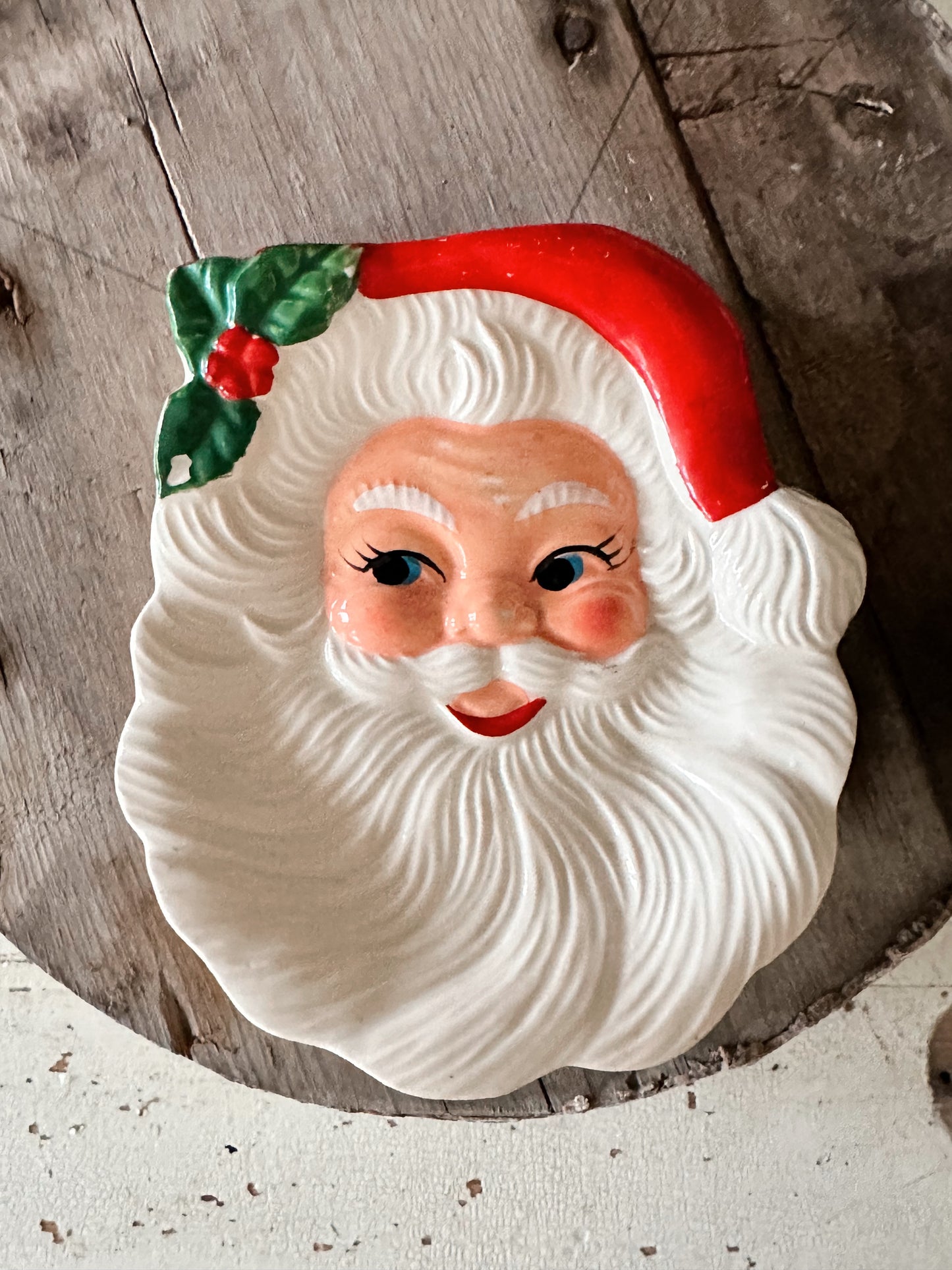 Vintage Santa Spoon Rest/Wall Hanging