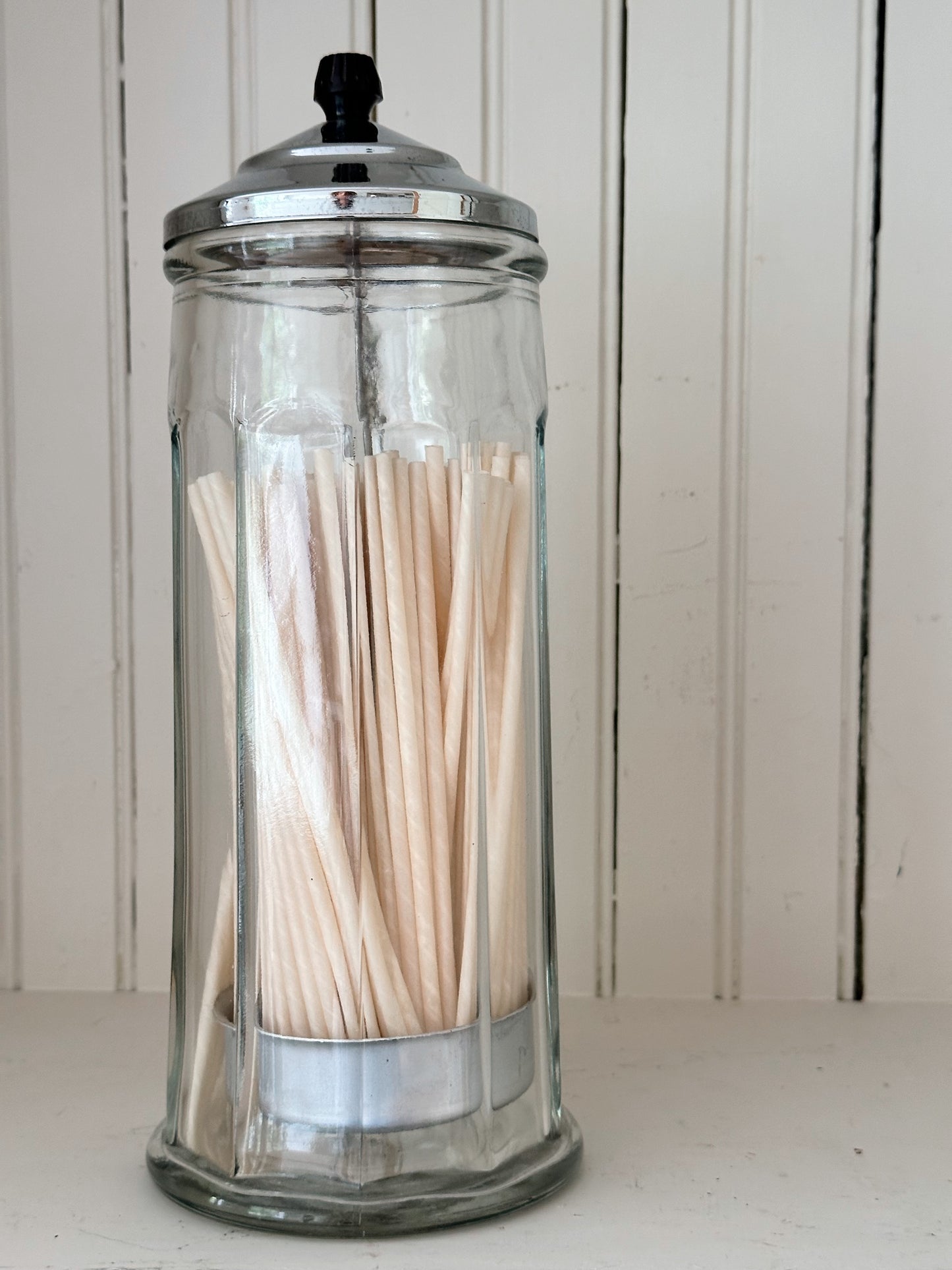 Vintage Diner Straw Dispenser