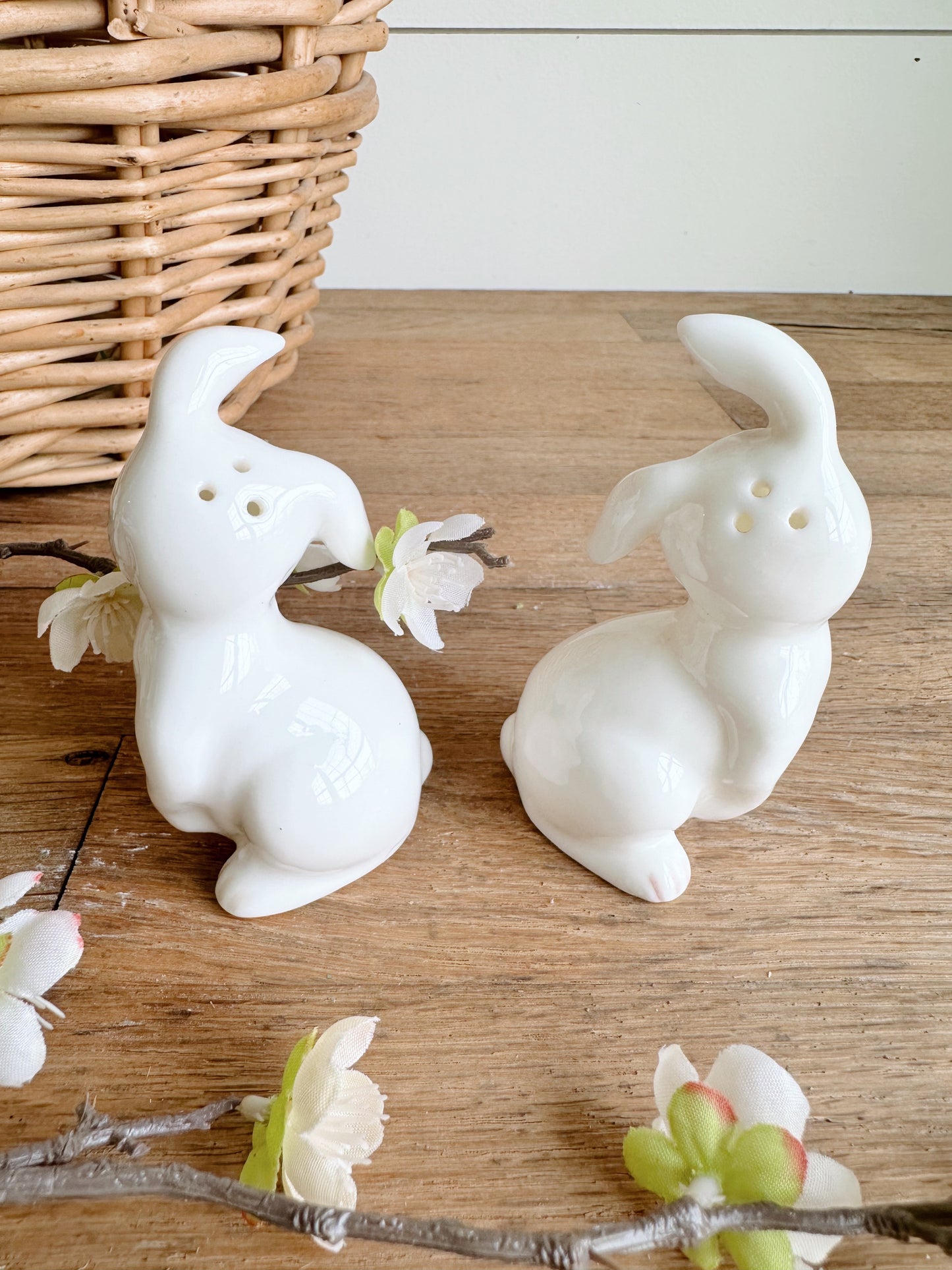 Vintage Lefton Bunny Salt & Pepper Shakers