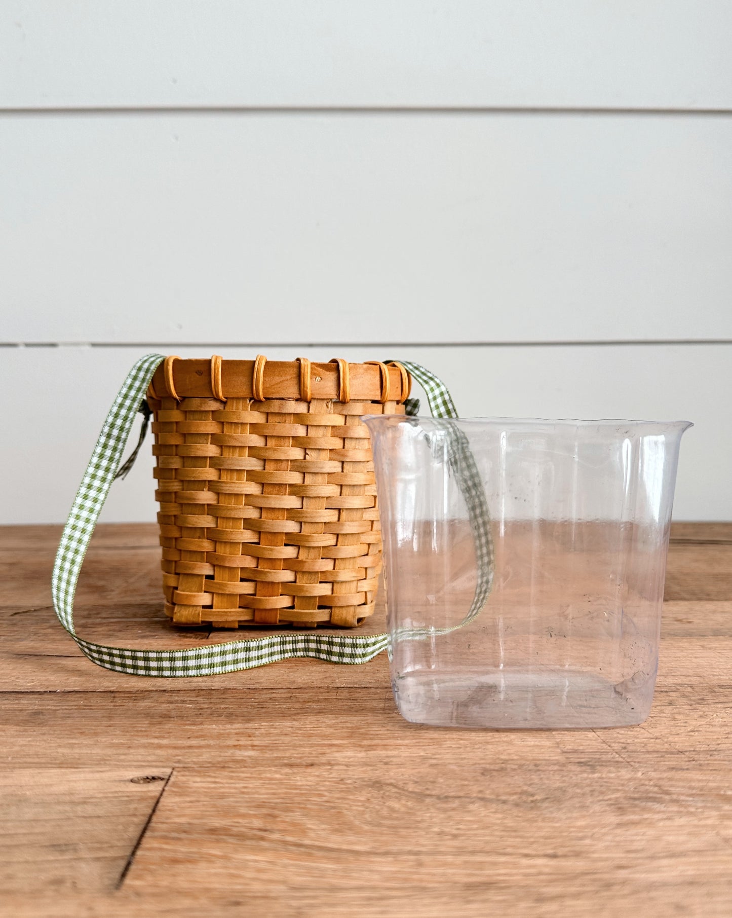 Petite Chipwood Hanging Basket Planter