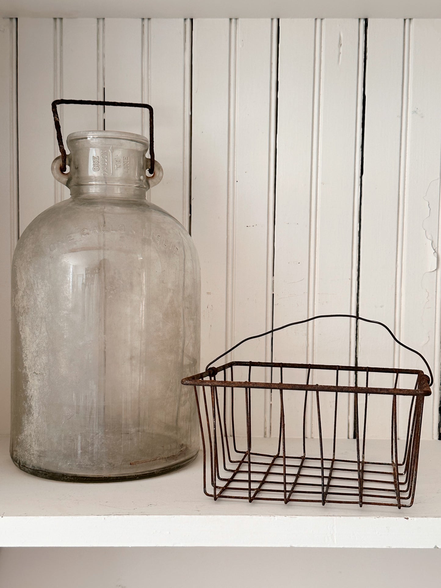 Vintage Wire Basket