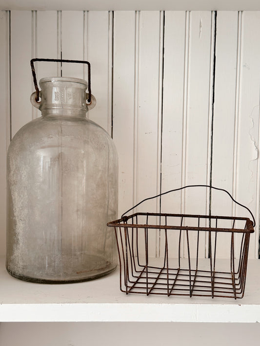 Vintage Wire Basket