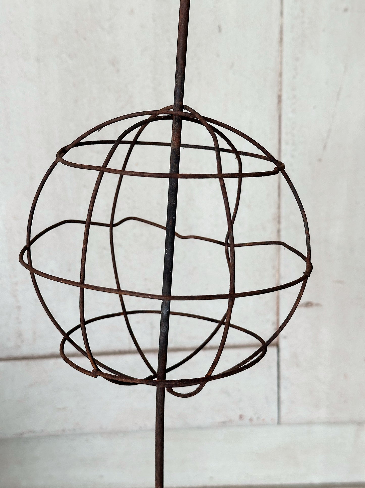 Vintage Metal Wire Topiary Form