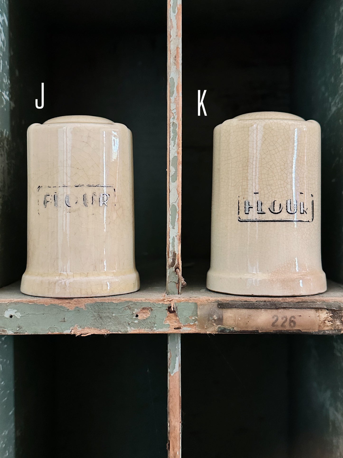 Vintage Flour Shakers