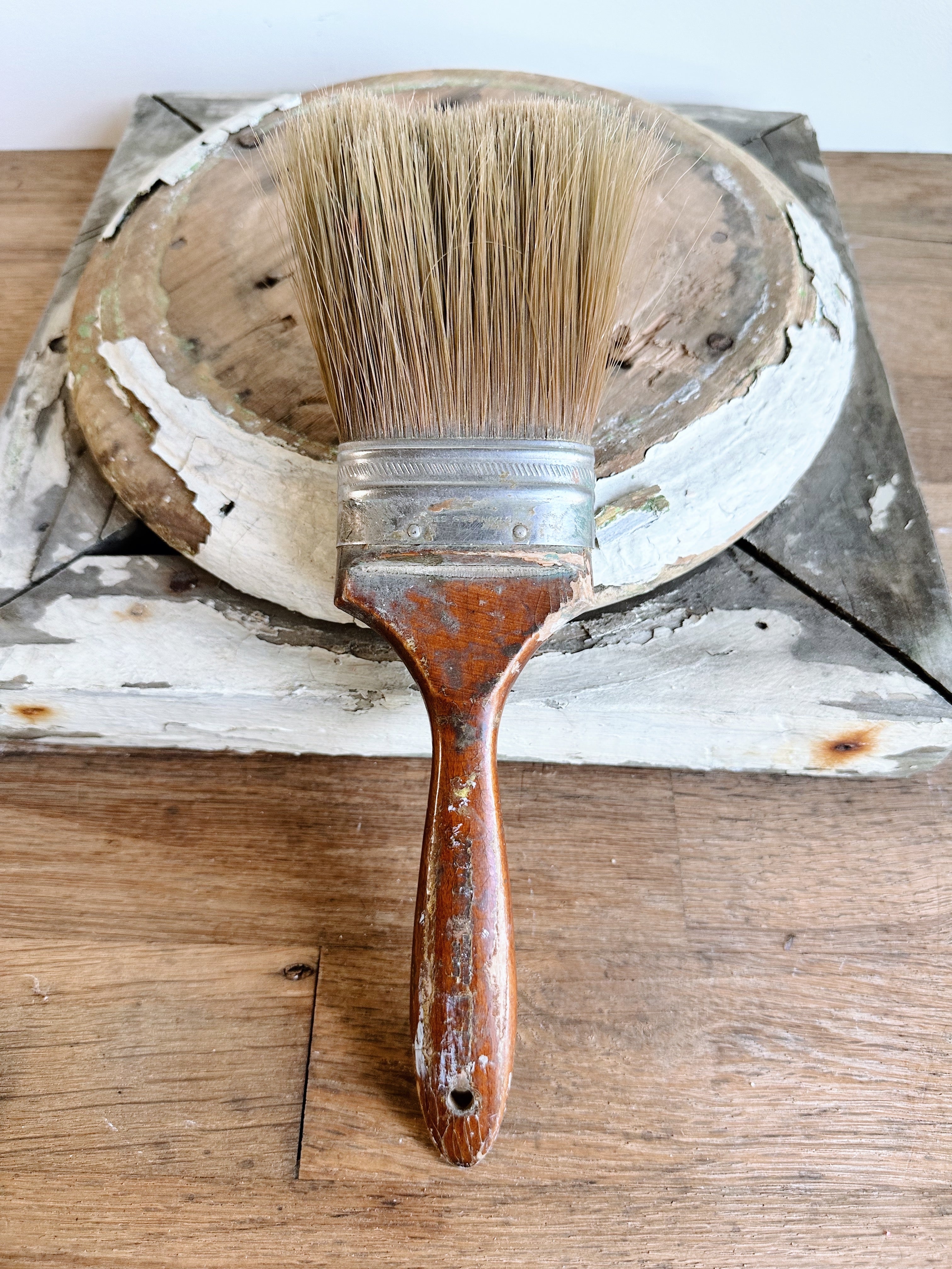 Collection of Two Vintage Paint Brushes