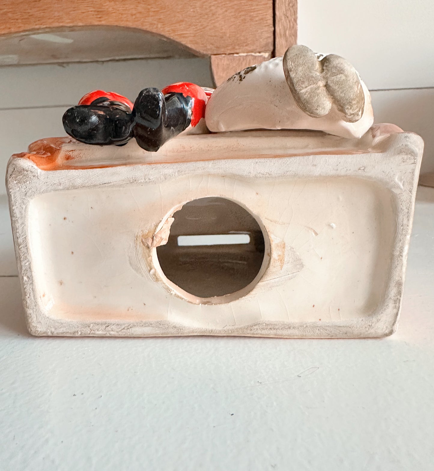 Vintage Santa & Mrs Clause Bank