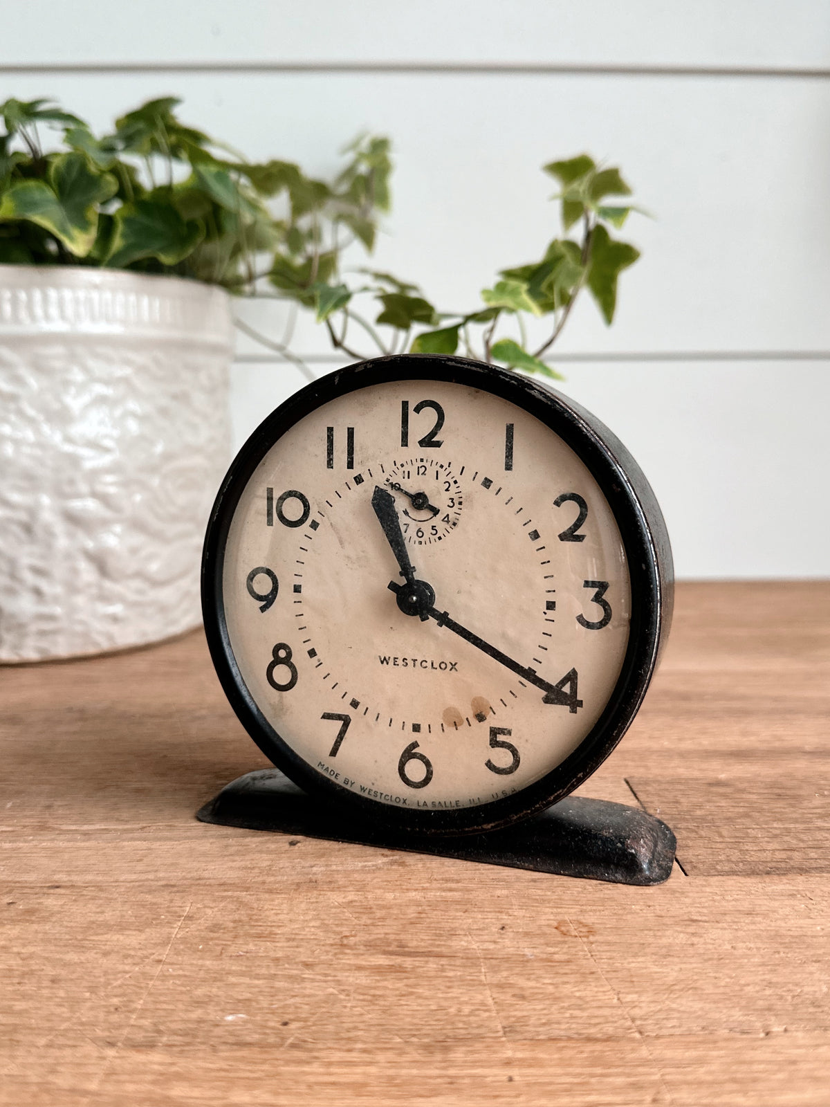 Vintage Westclox Alarm Clock