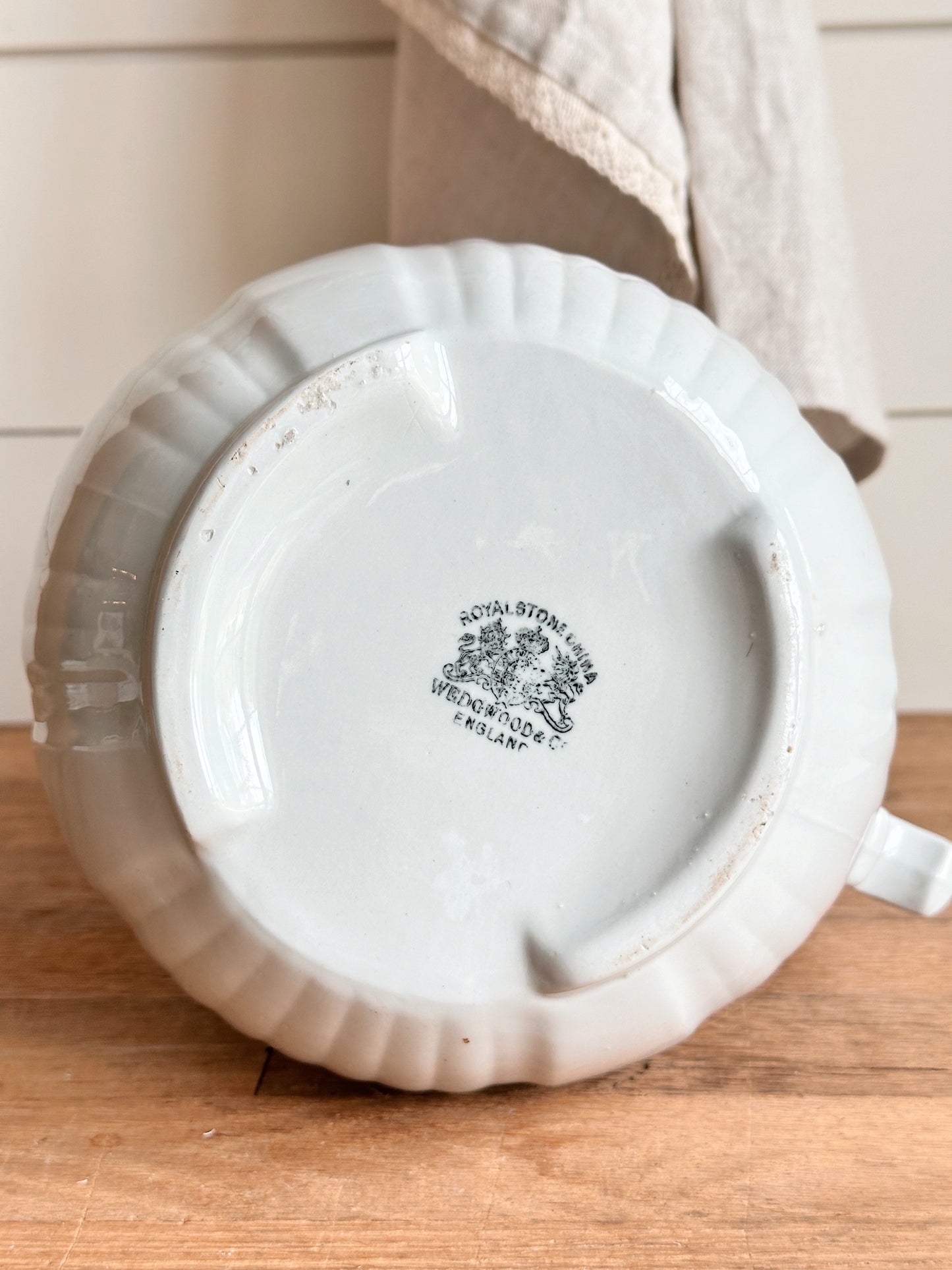 Antique Wedgwood & Co Ironstone Pitcher