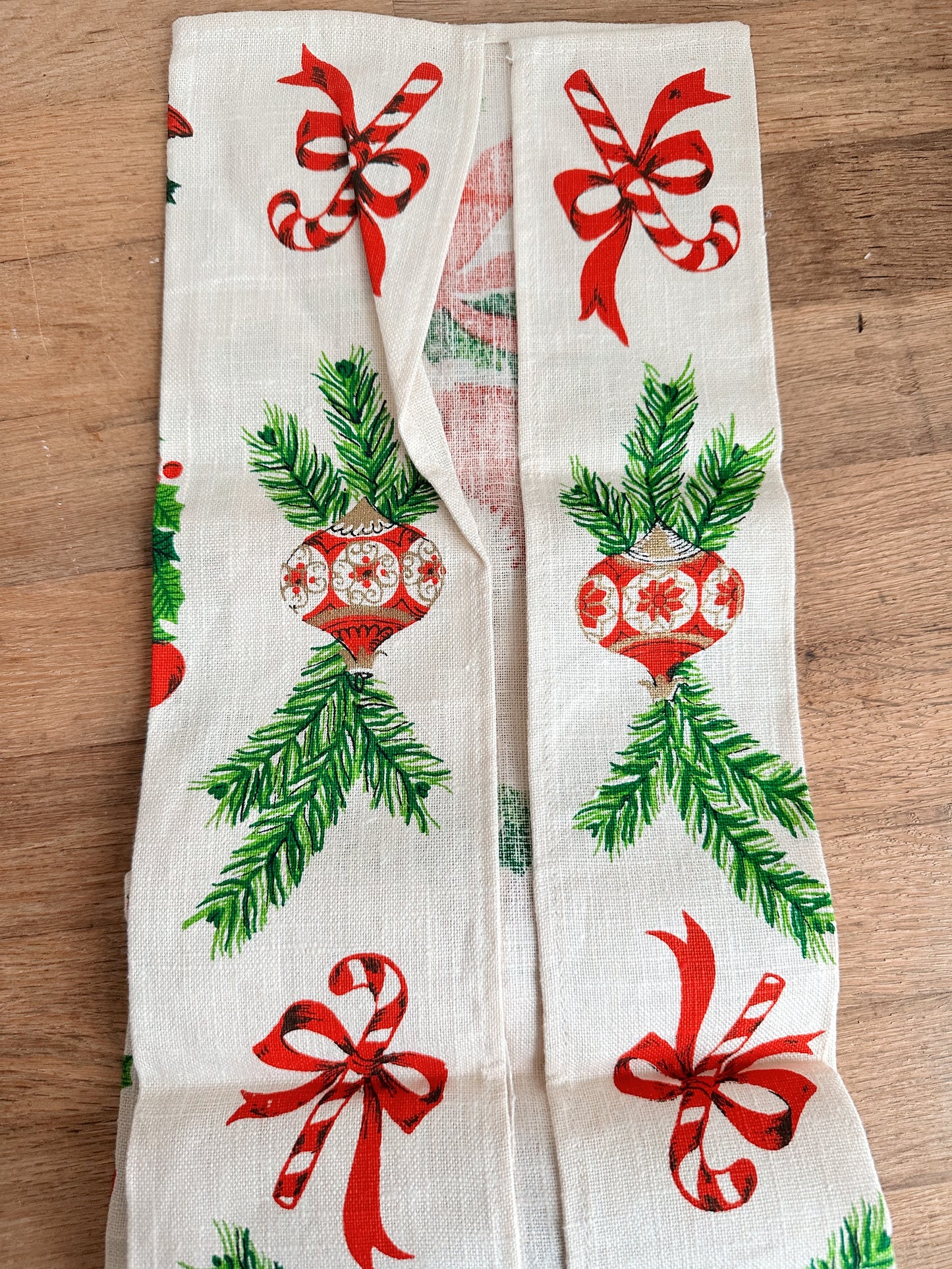 Vintage Linen Tea Towel