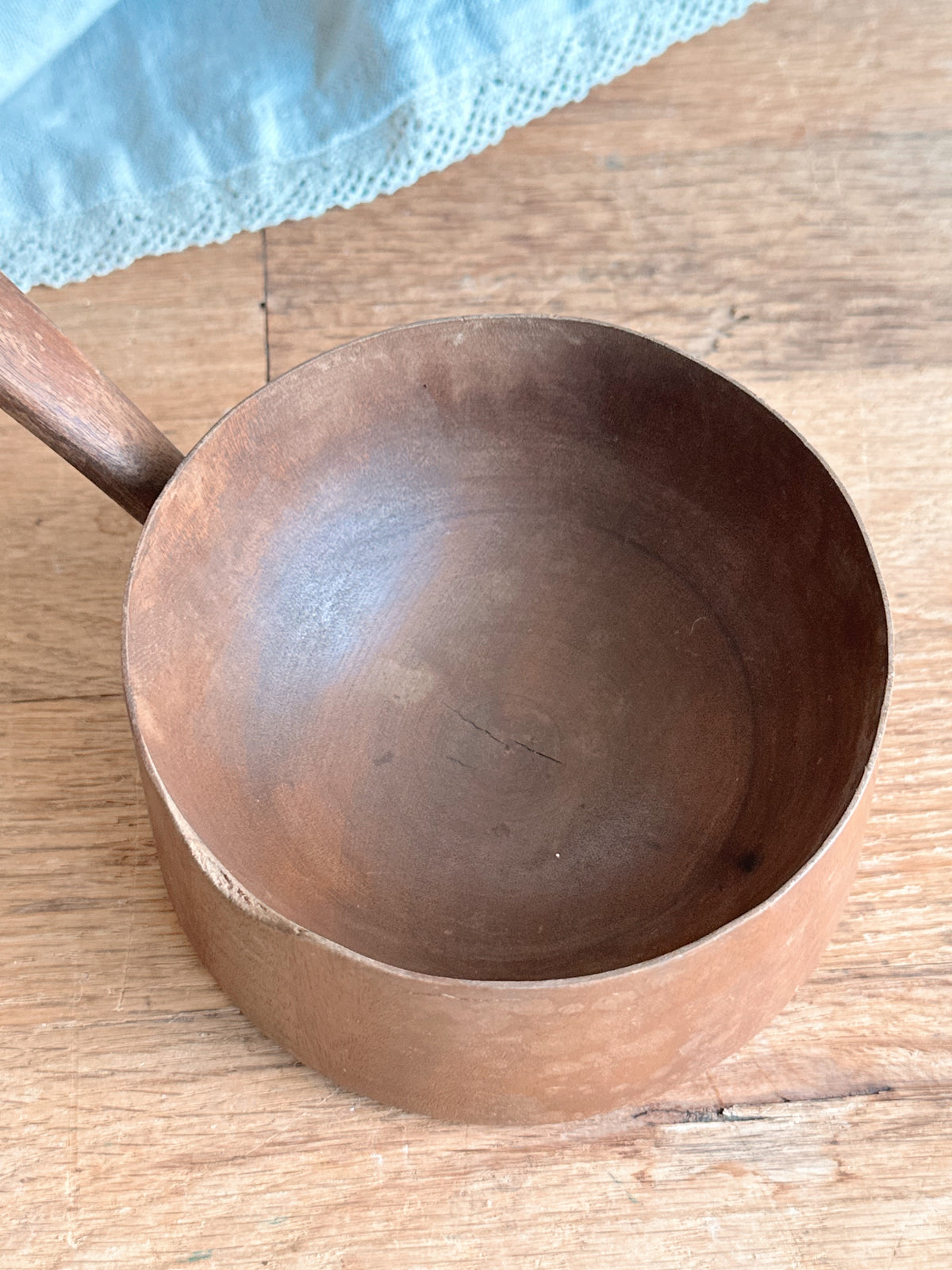 Vintage Cherry Wood Scoop