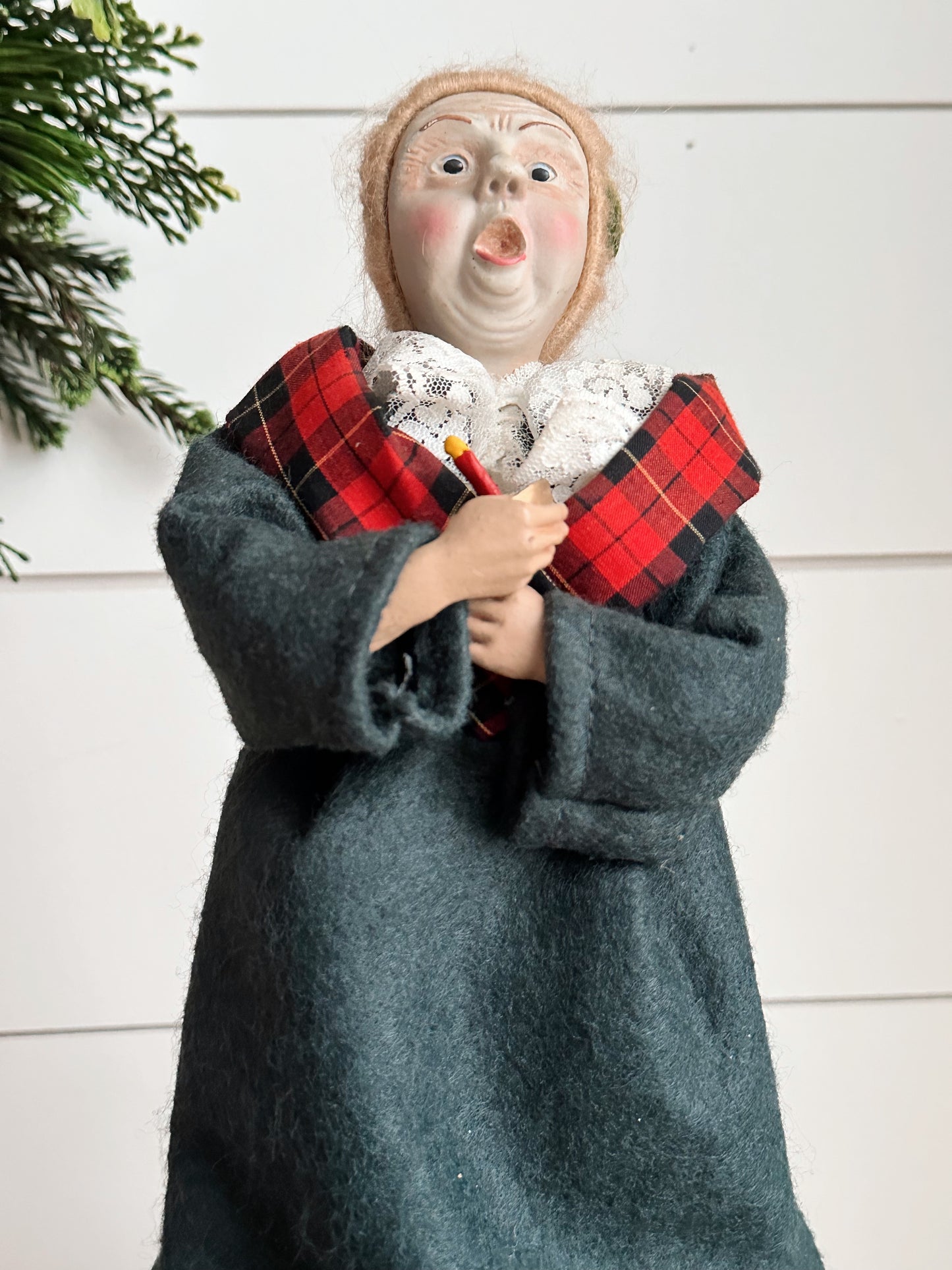 Vintage Victorian Style Caroler