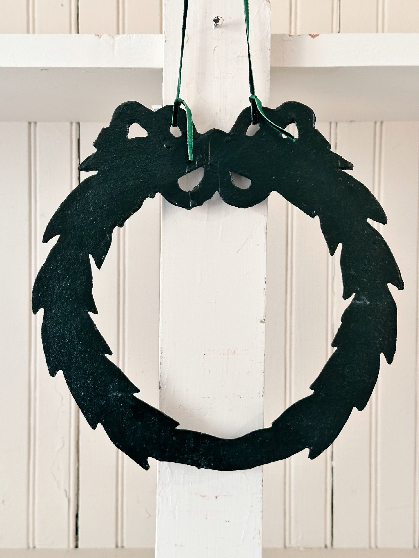 Vintage Cast Iron Wreath