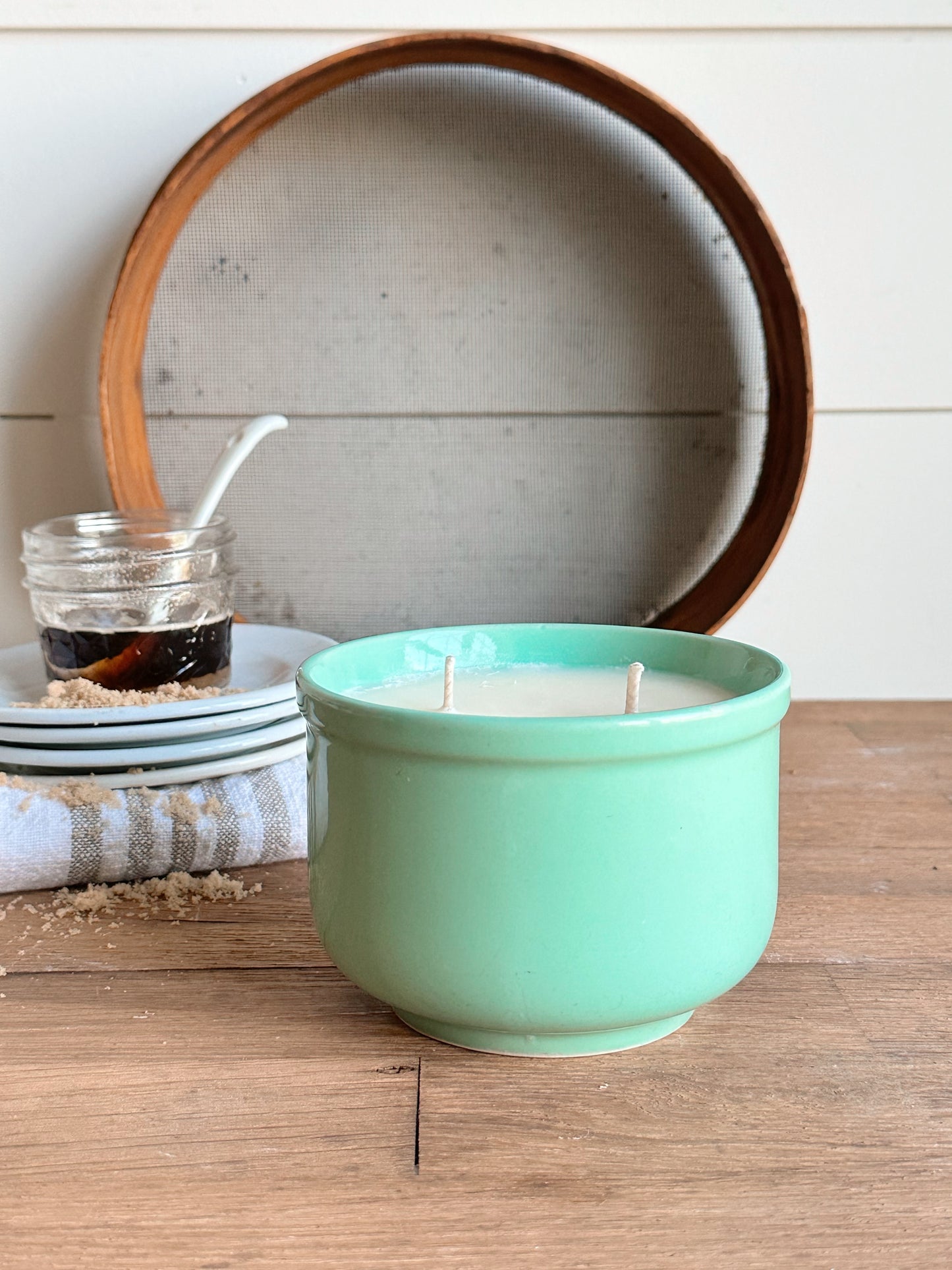 Hand Poured Pralines & Caramel in a Pretty Vintage Dish