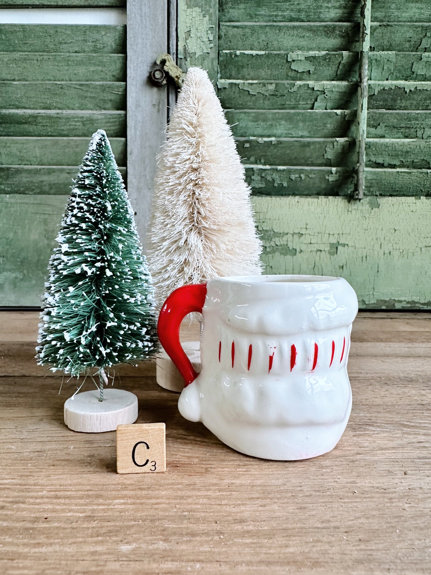 Vintage Santa Mug