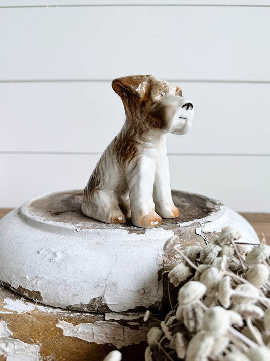 Vintage Jack Russel Terrier Figurine