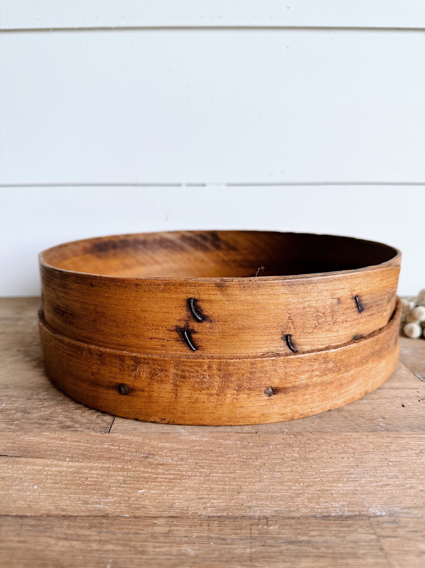 Antique Bent Wood Sifter